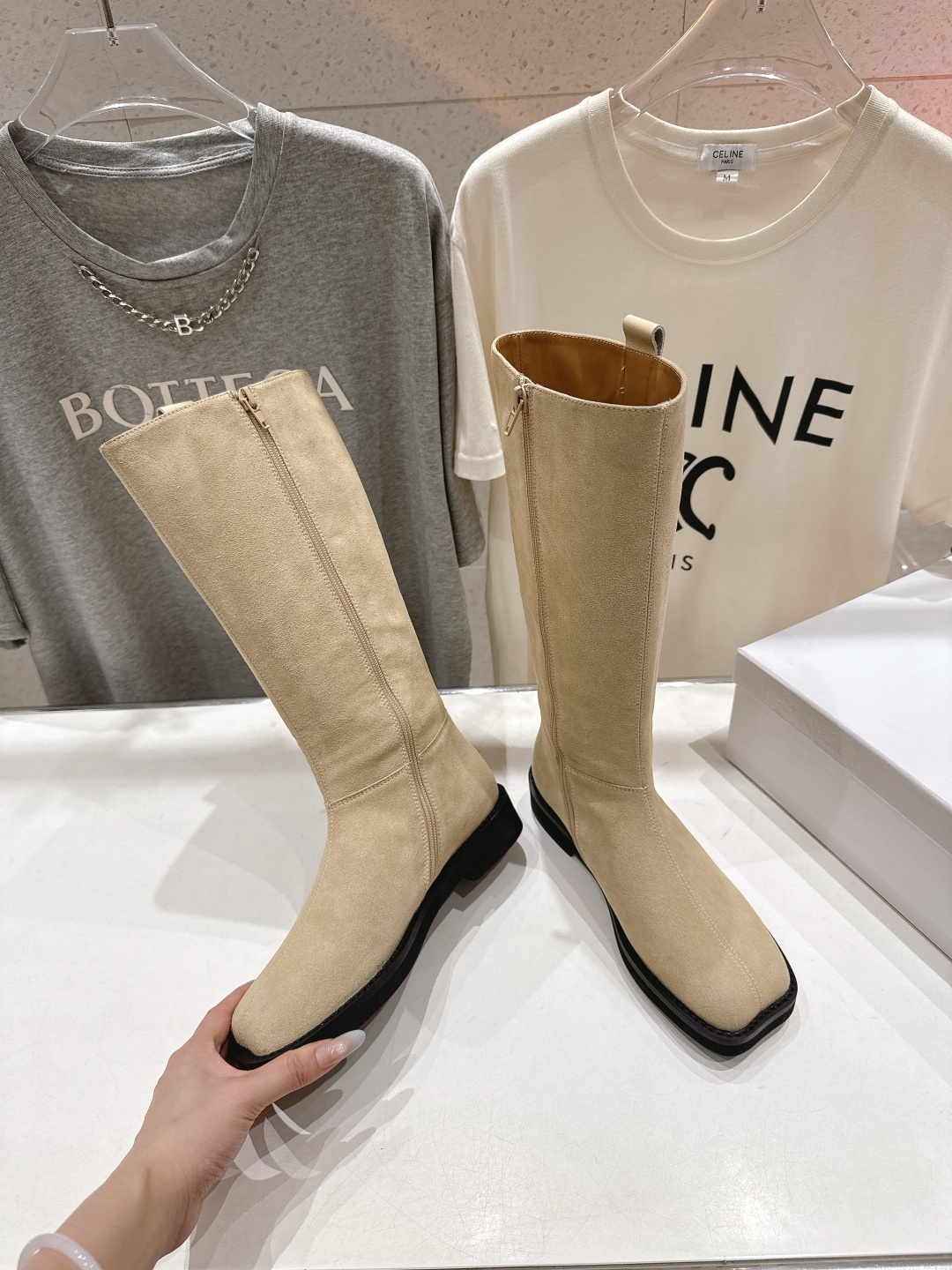 高版本出厂 Maison Margiela | MM6马吉拉秋冬新款超有感的高筒靴骑士靴长靴恰到好处的筒