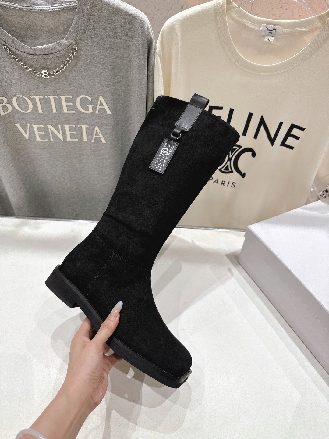 高版本出厂 Maison Margiela | MM6马吉拉秋冬新款超有感的高筒靴骑士靴长靴恰到好处的筒