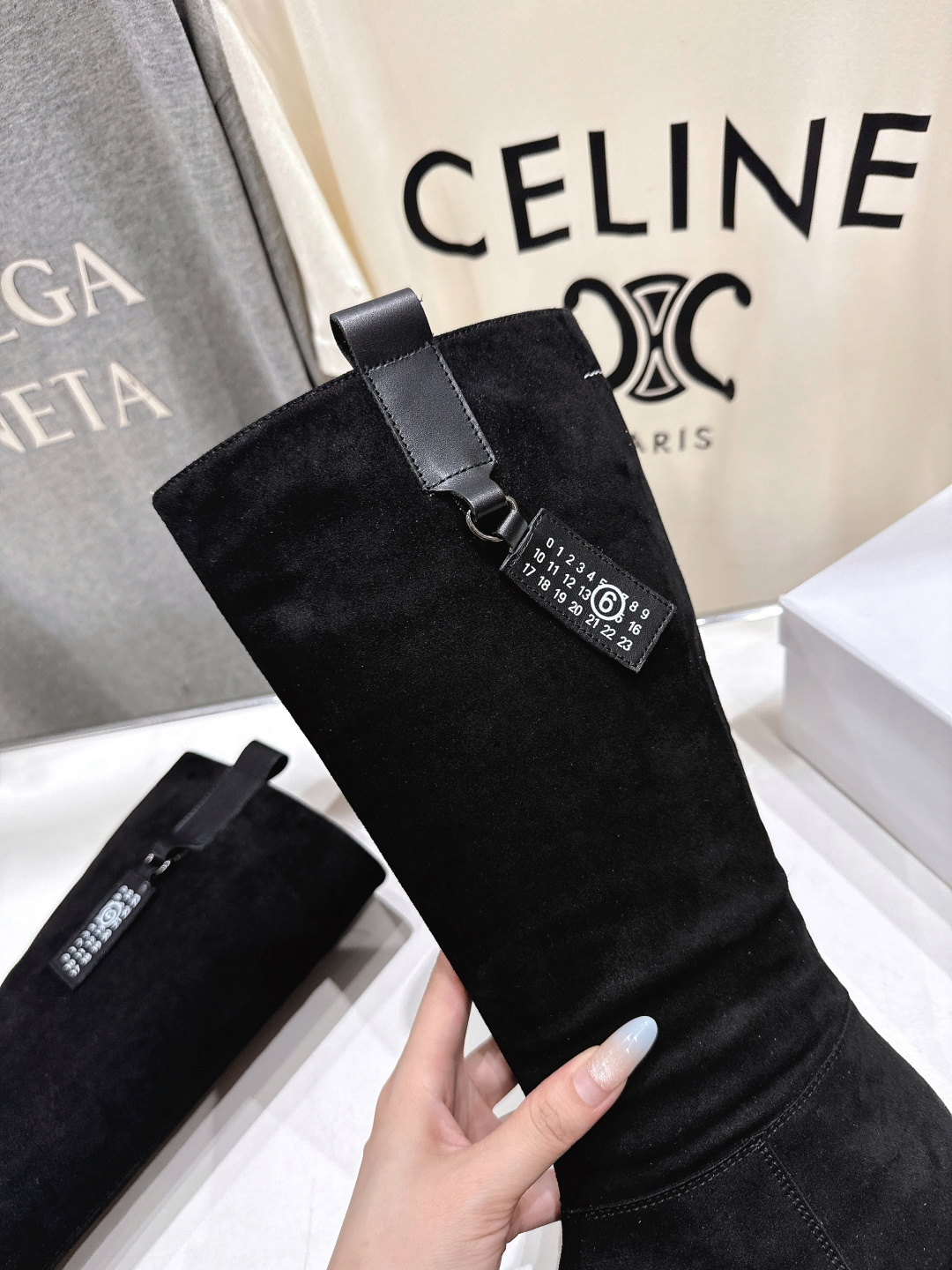 高版本出厂 Maison Margiela | MM6马吉拉秋冬新款超有感的高筒靴骑士靴长靴恰到好处的筒