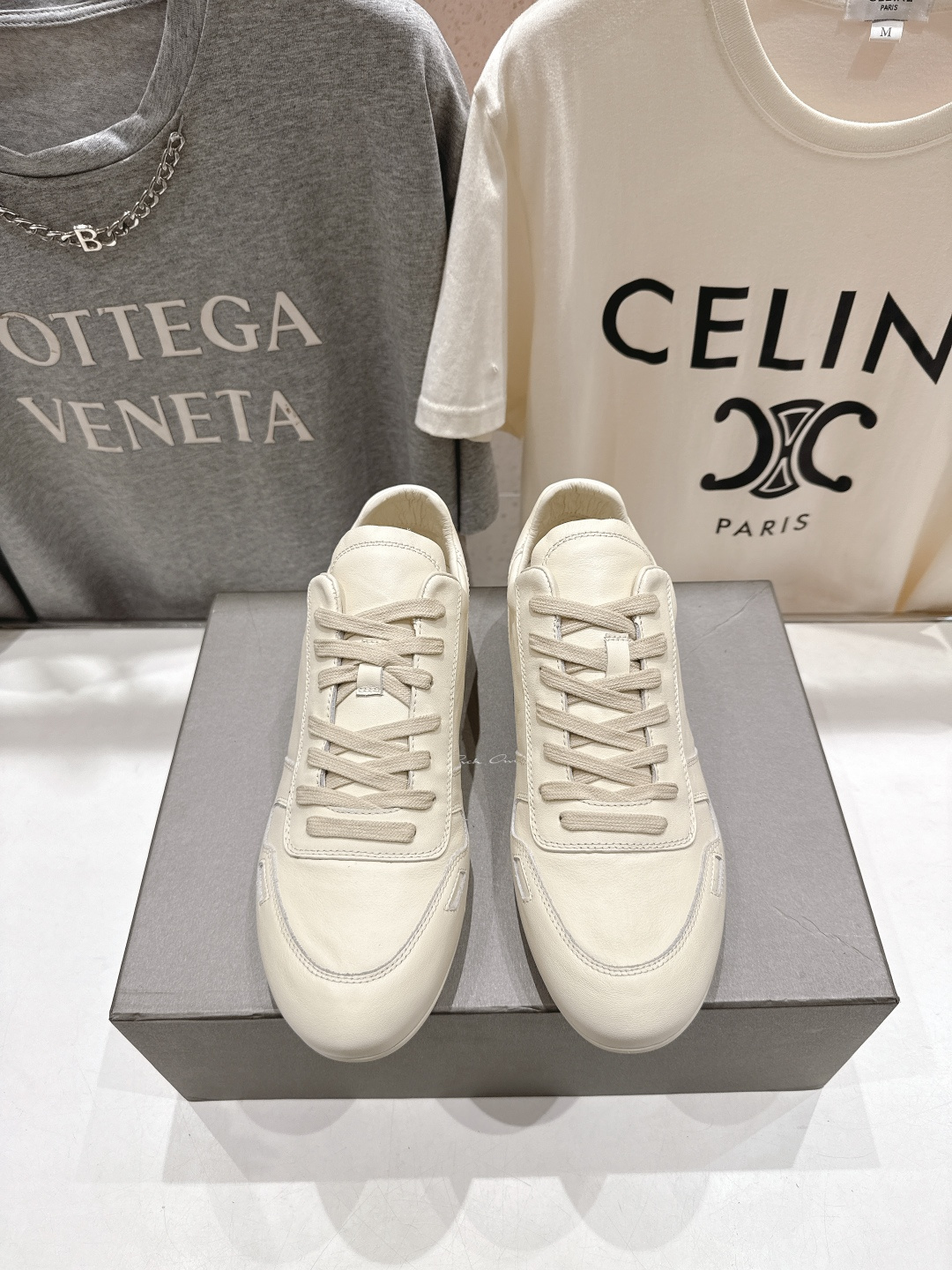 高版本出厂 男码+10 Rick Owens欧文斯F024 2025ss新款情侣款复古运动休闲鞋德训鞋阿