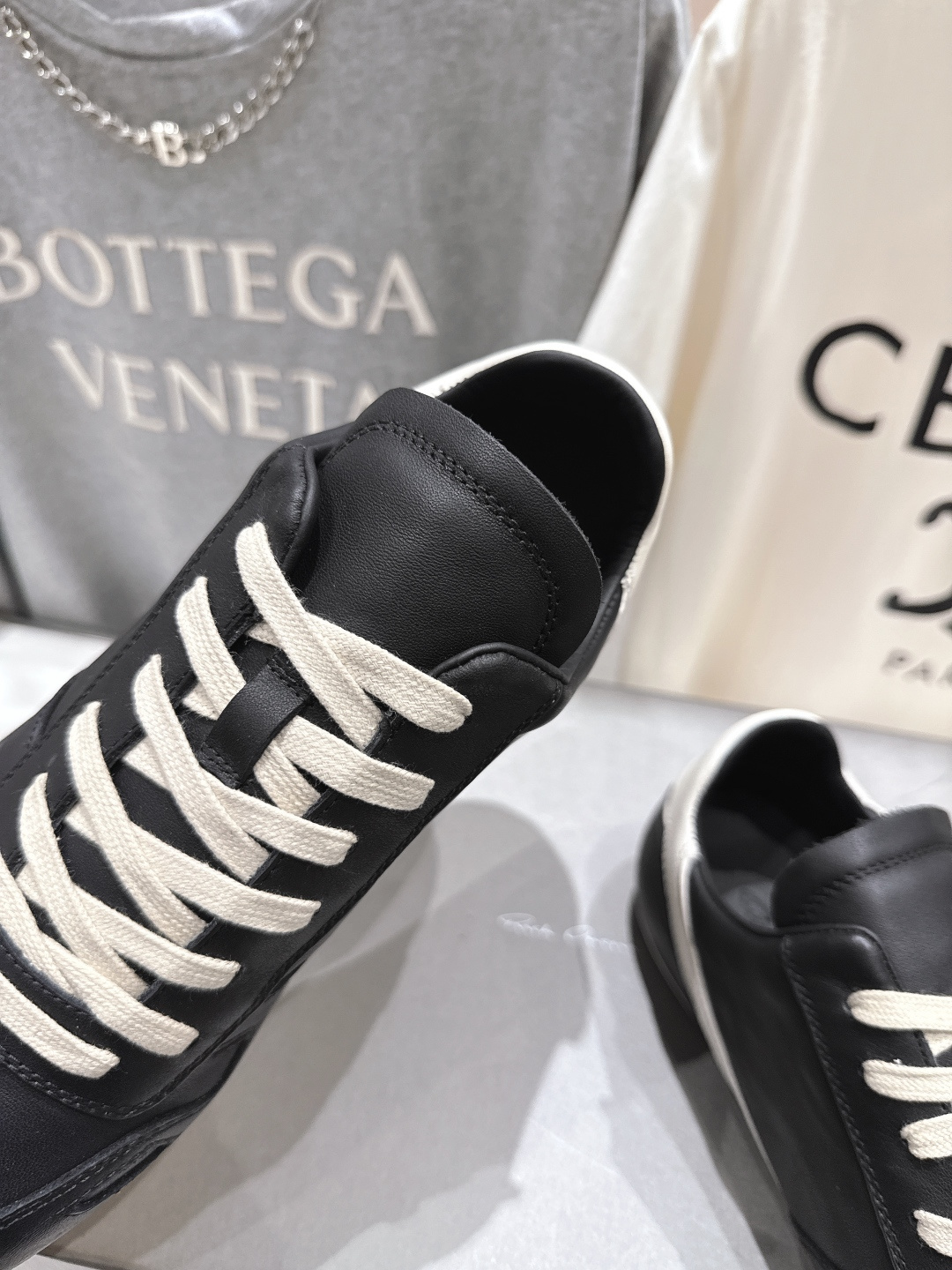 高版本出厂 男码+10 Rick Owens欧文斯F024 2025ss新款情侣款复古运动休闲鞋德训鞋阿