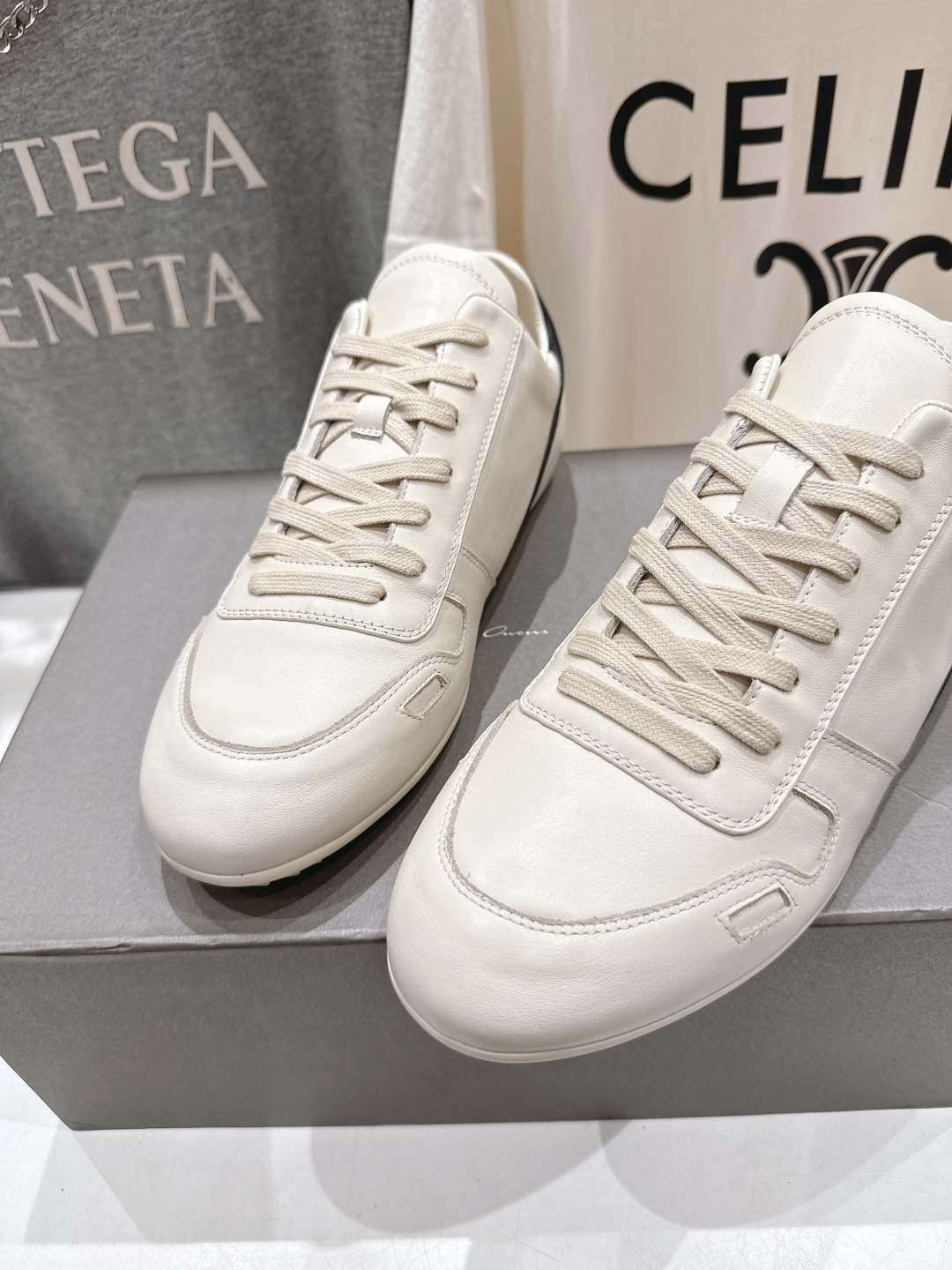 高版本出厂 男码+10 Rick Owens欧文斯F024 2025ss新款情侣款复古运动休闲鞋德训鞋阿