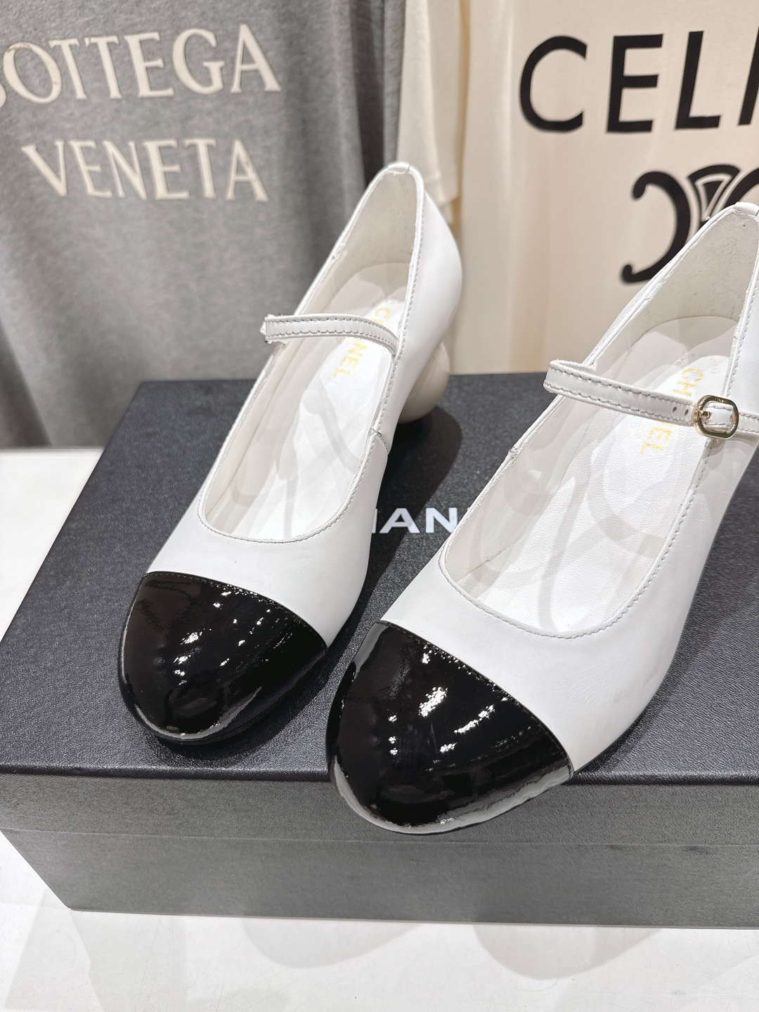 高版本出厂 Chanel/香奈儿小香F013 2026ss早春新款圆球跟玛丽珍高跟鞋时装单鞋简直是时尚作