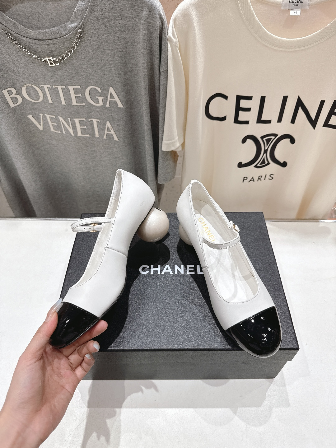 高版本出厂 Chanel/香奈儿小香F013 2026ss早春新款圆球跟玛丽珍高跟鞋时装单鞋简直是时尚作