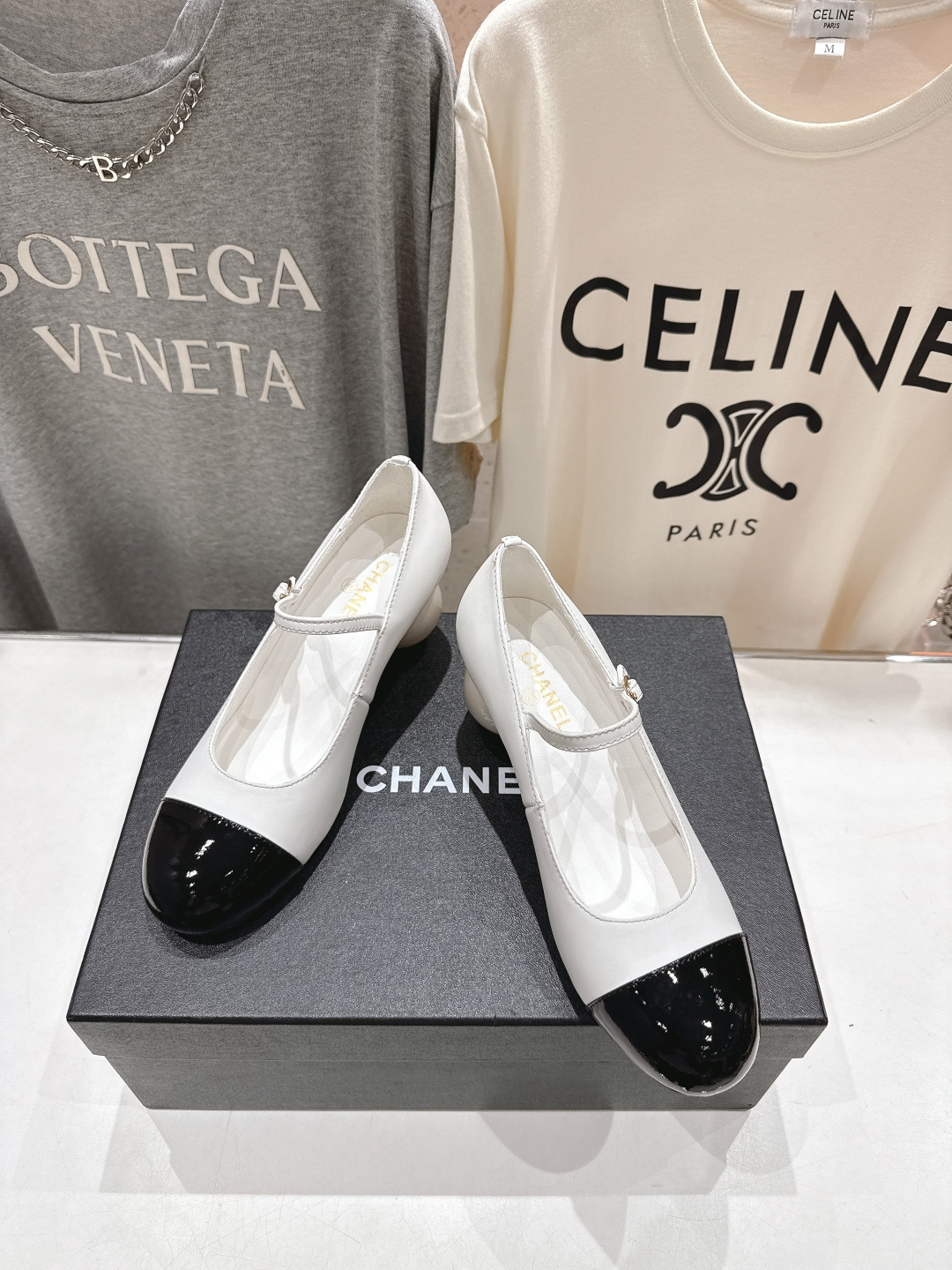 高版本出厂 Chanel/香奈儿小香F013 2026ss早春新款圆球跟玛丽珍高跟鞋时装单鞋简直是时尚作