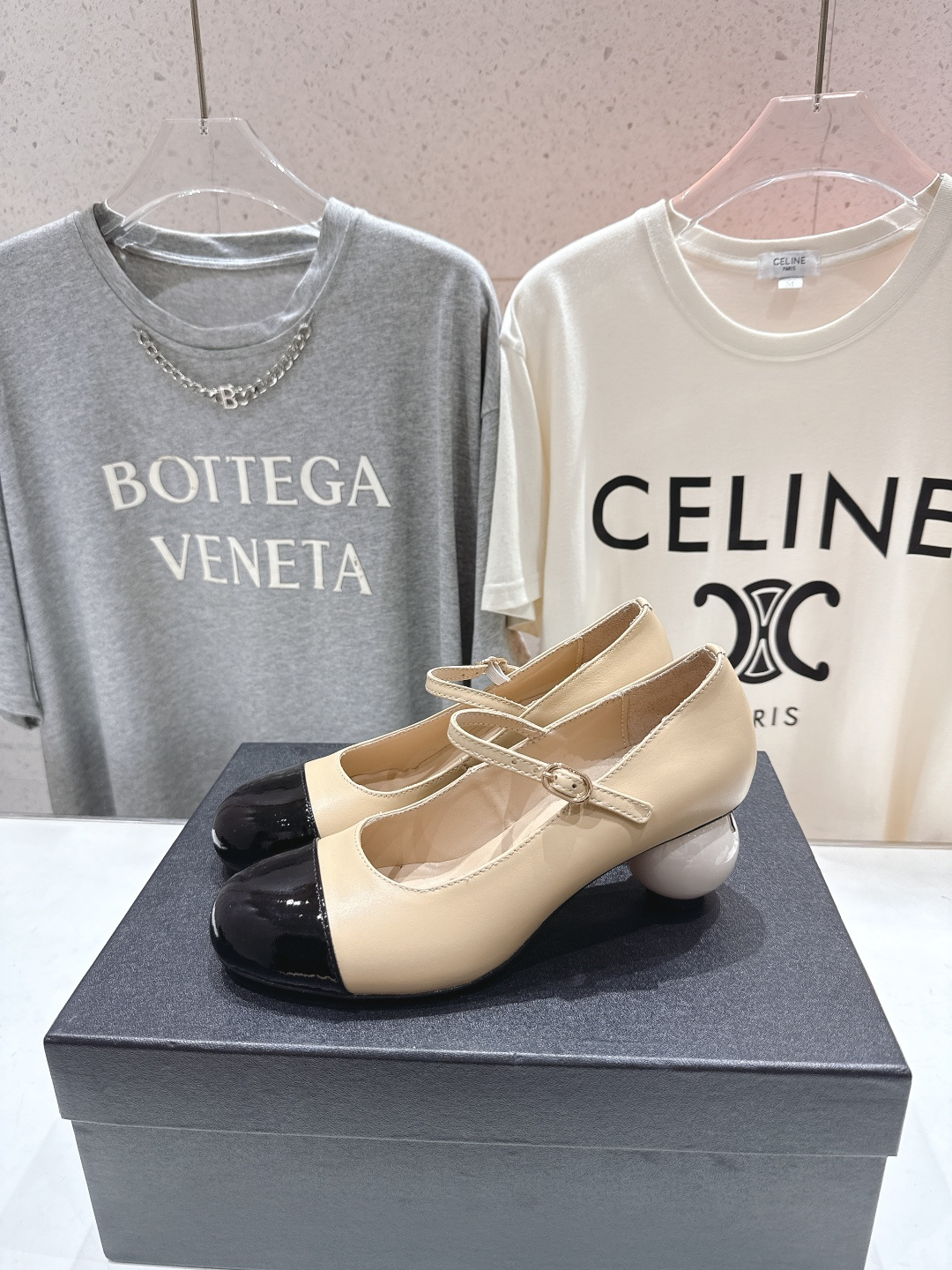 高版本出厂 Chanel/香奈儿小香F013 2026ss早春新款圆球跟玛丽珍高跟鞋时装单鞋简直是时尚作