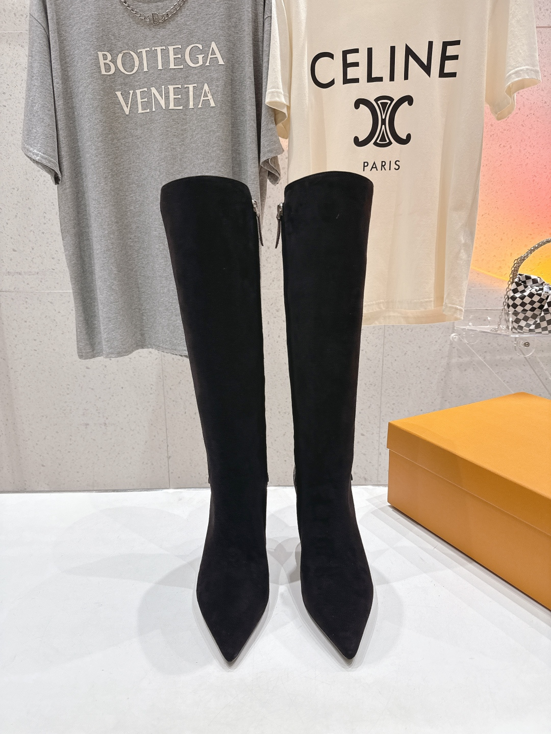 高版本出厂 LOUIS VUITTON 25ss LV驴牌秋冬新款高跟长靴楦型百搭瘦脚yyds.造型立体