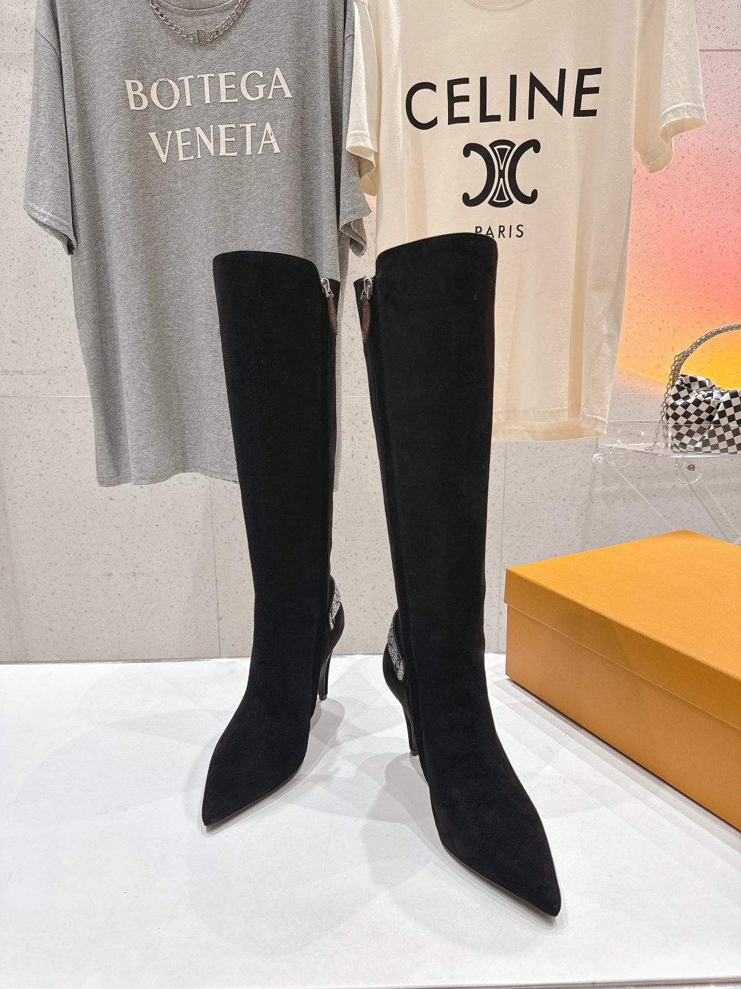 高版本出厂 LOUIS VUITTON 25ss LV驴牌秋冬新款高跟长靴楦型百搭瘦脚yyds.造型立体