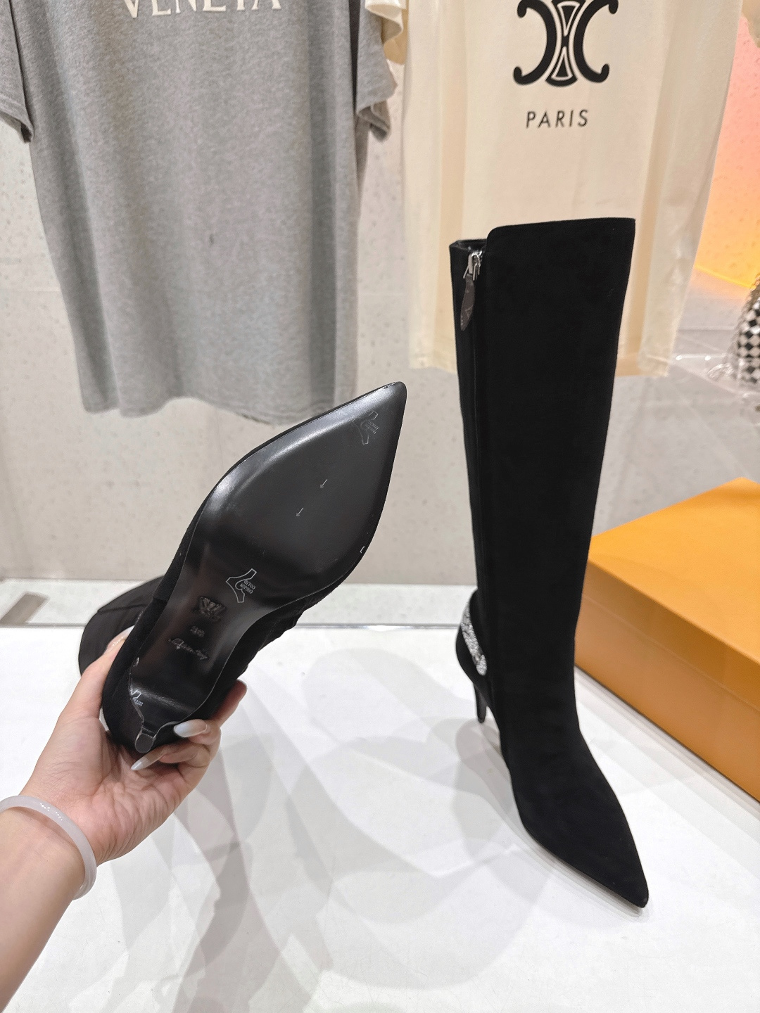 高版本出厂 LOUIS VUITTON 25ss LV驴牌秋冬新款高跟长靴楦型百搭瘦脚yyds.造型立体