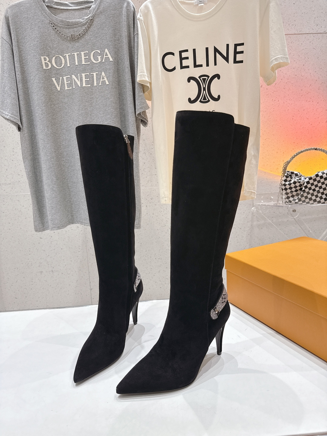 高版本出厂 LOUIS VUITTON 25ss LV驴牌秋冬新款高跟长靴楦型百搭瘦脚yyds.造型立体