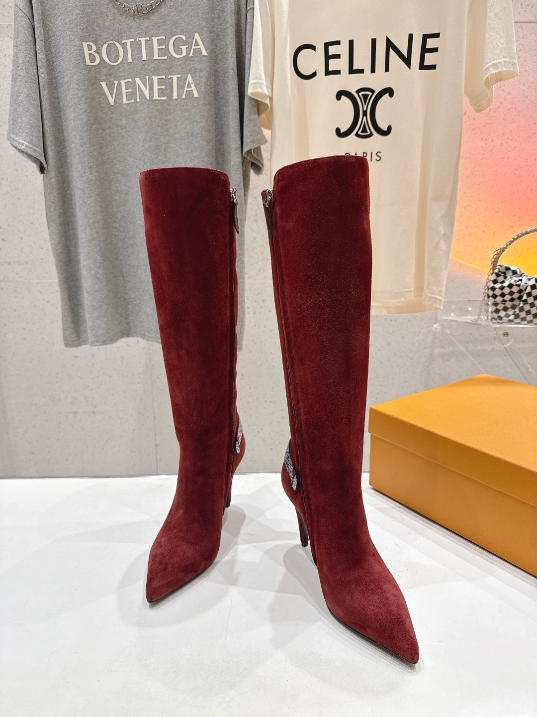 高版本出厂 LOUIS VUITTON 25ss LV驴牌秋冬新款高跟长靴楦型百搭瘦脚yyds.造型立体