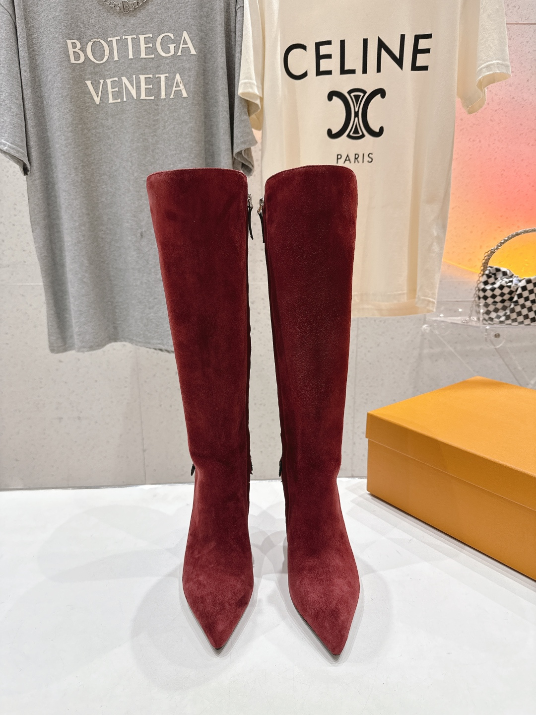 高版本出厂 LOUIS VUITTON 25ss LV驴牌秋冬新款高跟长靴楦型百搭瘦脚yyds.造型立体