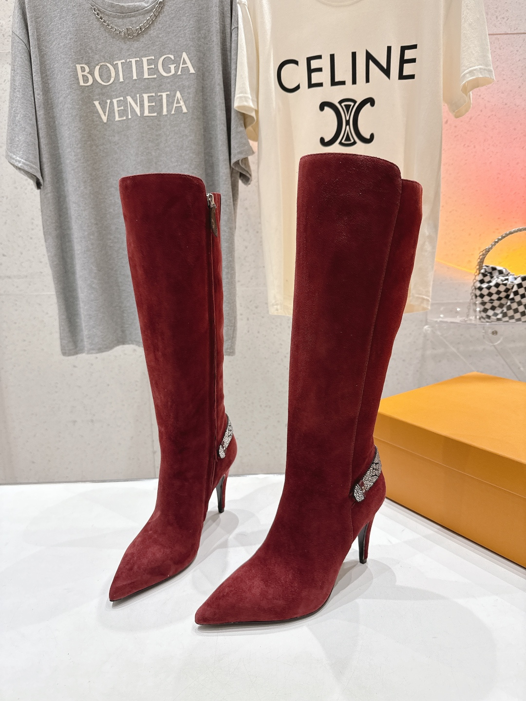 高版本出厂 LOUIS VUITTON 25ss LV驴牌秋冬新款高跟长靴楦型百搭瘦脚yyds.造型立体