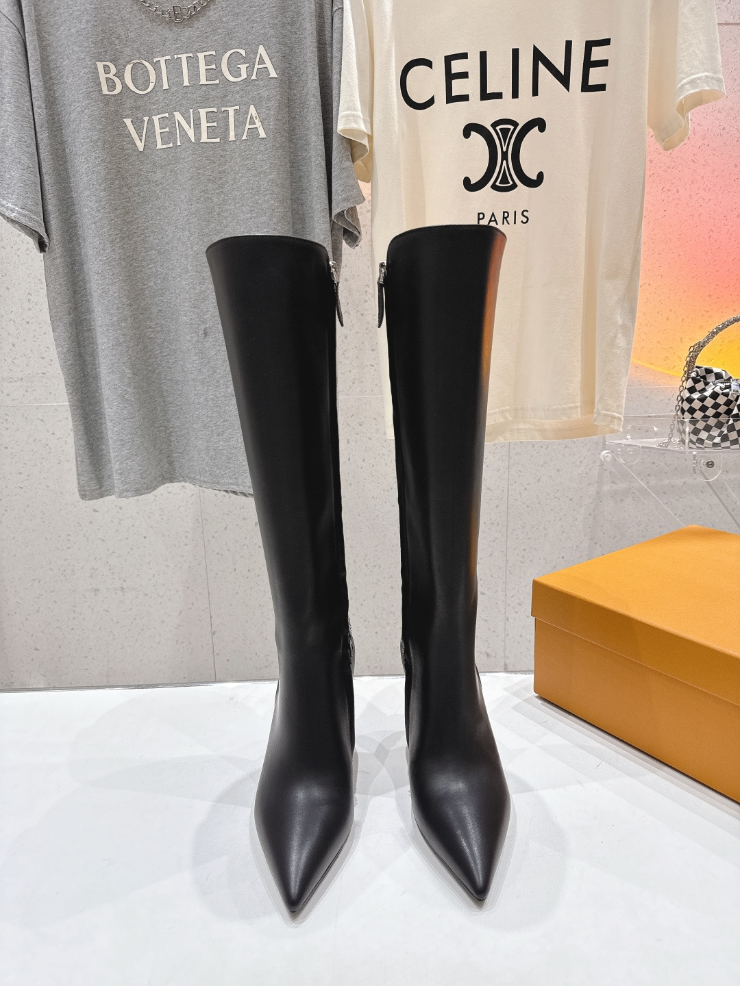 高版本出厂 LOUIS VUITTON 25ss LV驴牌秋冬新款高跟长靴楦型百搭瘦脚yyds.造型立体