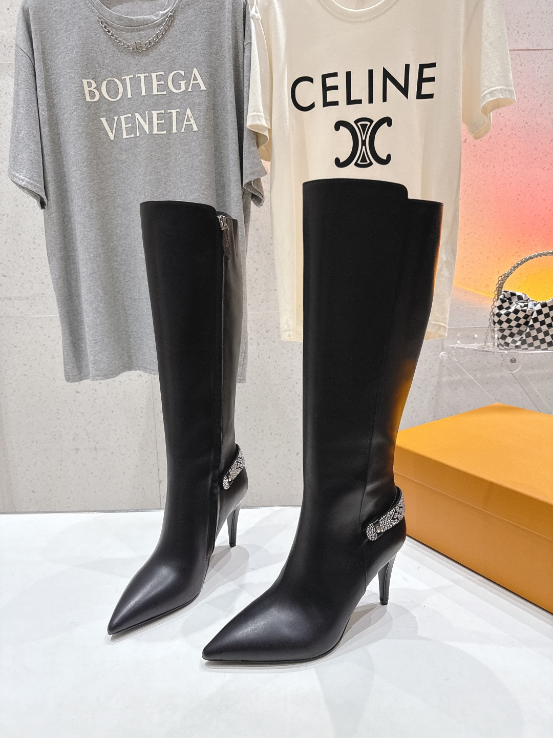 高版本出厂 LOUIS VUITTON 25ss LV驴牌秋冬新款高跟长靴楦型百搭瘦脚yyds.造型立体