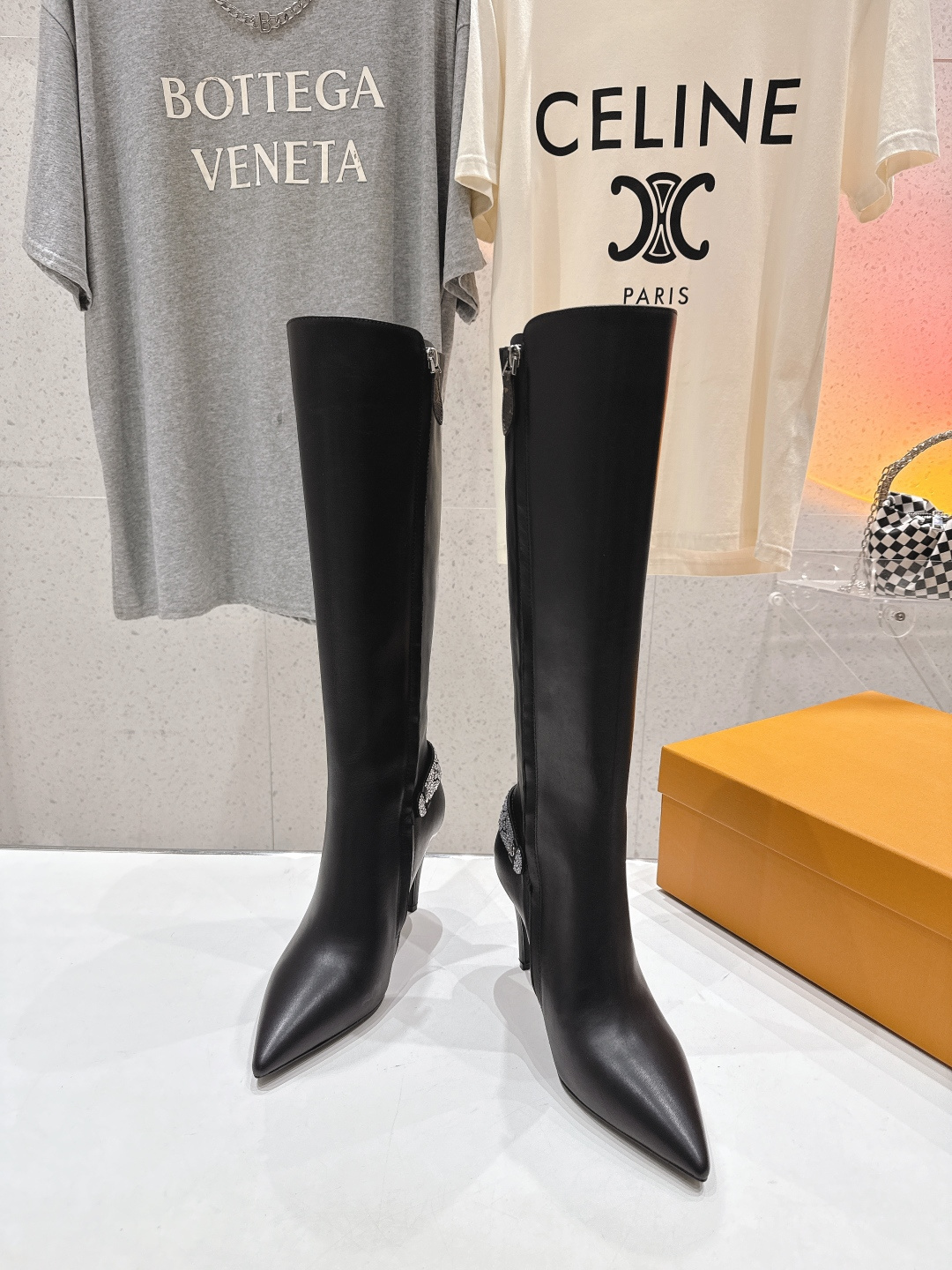 高版本出厂 LOUIS VUITTON 25ss LV驴牌秋冬新款高跟长靴楦型百搭瘦脚yyds.造型立体