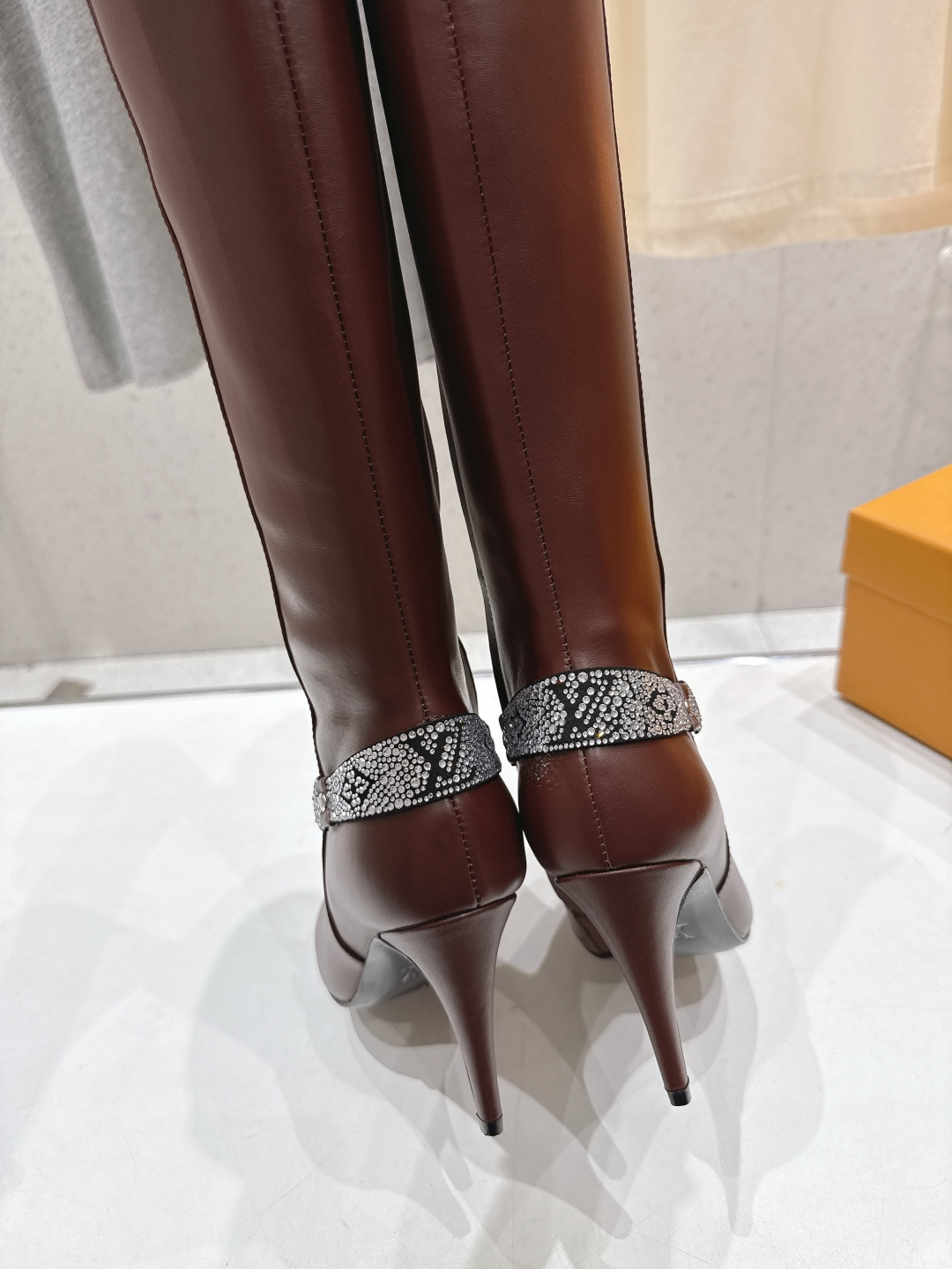 高版本出厂 LOUIS VUITTON 25ss LV驴牌秋冬新款高跟长靴楦型百搭瘦脚yyds.造型立体