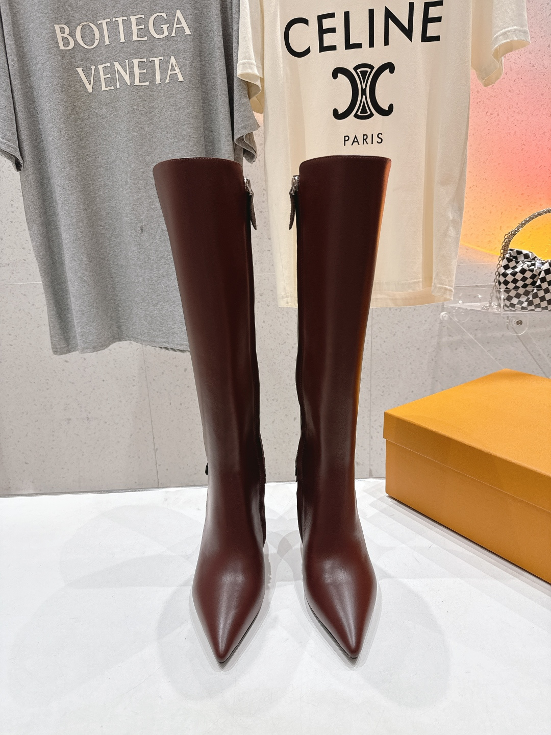 高版本出厂 LOUIS VUITTON 25ss LV驴牌秋冬新款高跟长靴楦型百搭瘦脚yyds.造型立体