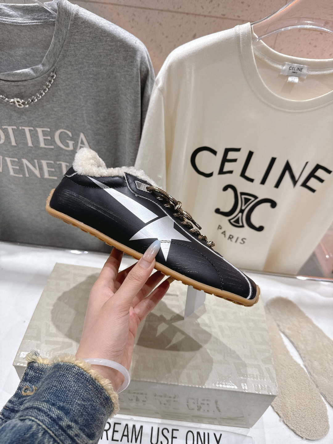 高版本出厂 毛里 GGDB Golden Goose F028 2025ss马拉松系列暴走鞋平底阿甘鞋德