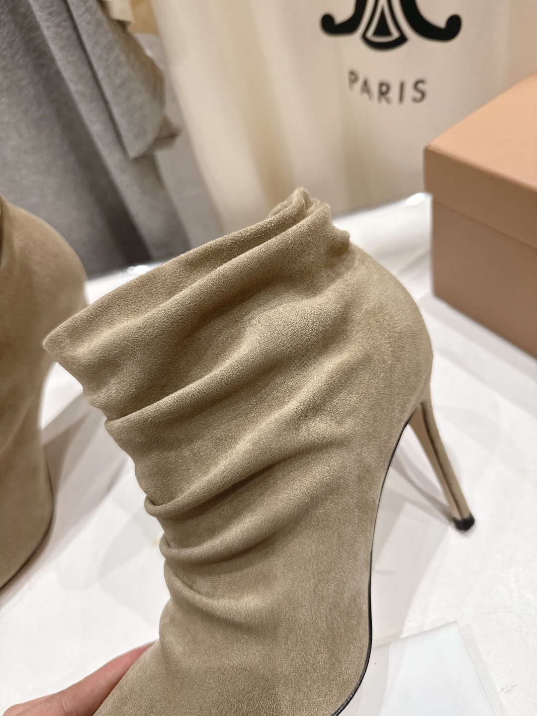 高版本出厂 Gianvito Rossi/吉安维托·罗西 F025 2025ss新款性感高跟短靴堆堆靴G