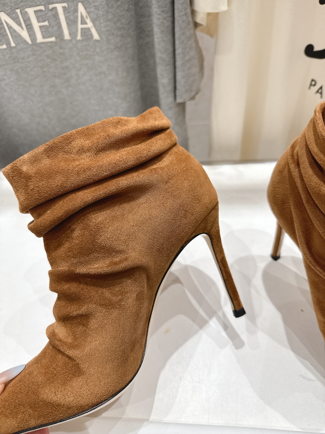 高版本出厂 Gianvito Rossi/吉安维托·罗西 F025 2025ss新款性感高跟短靴堆堆靴G