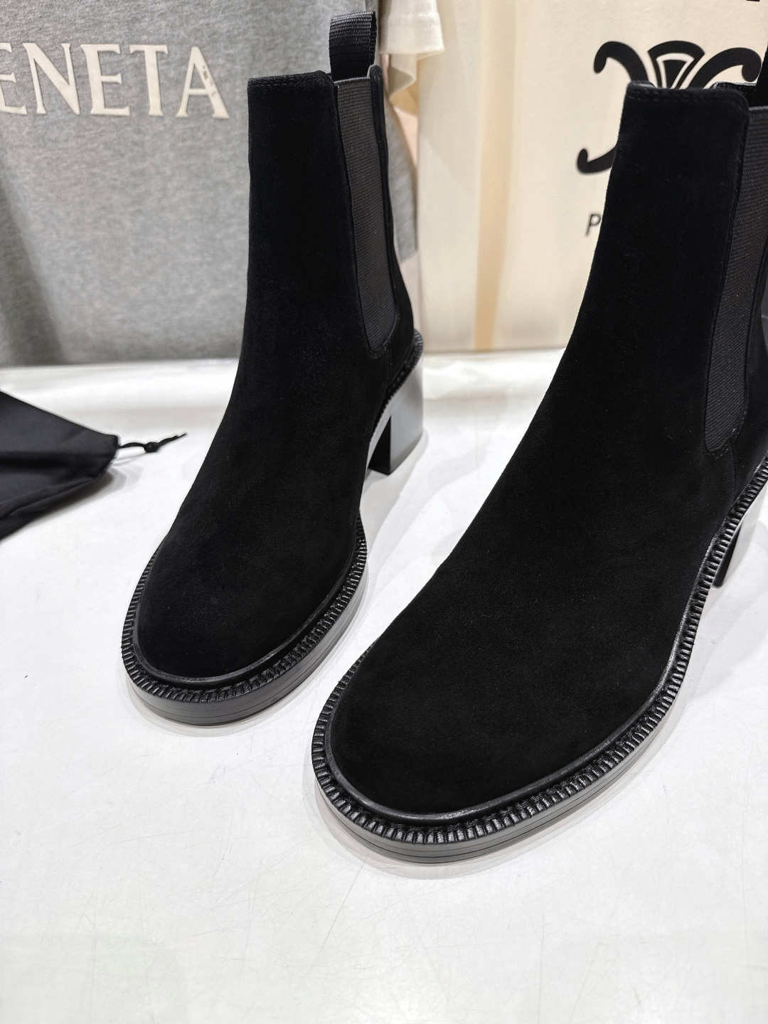 高版本出厂 SAINT LAURENT/圣罗兰YSL 25ss爆款平底布洛克英伦风切尔西短靴乐福鞋，20