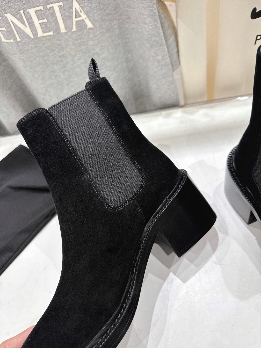 高版本出厂 SAINT LAURENT/圣罗兰YSL 25ss爆款平底布洛克英伦风切尔西短靴乐福鞋，20