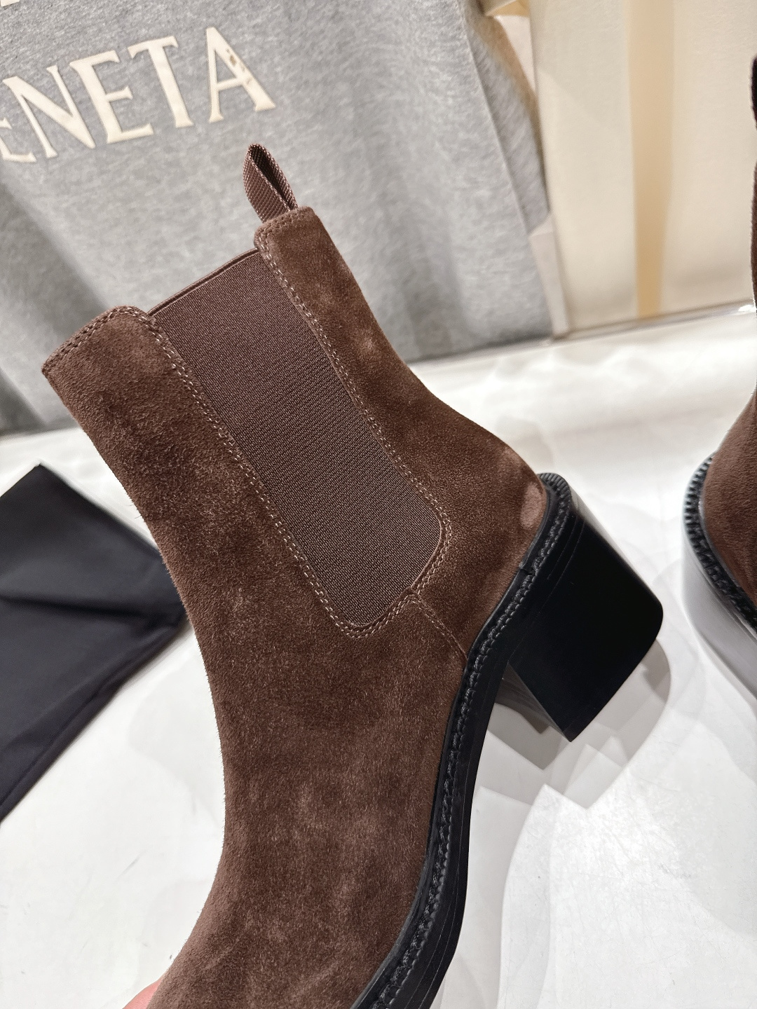 高版本出厂 SAINT LAURENT/圣罗兰YSL 25ss爆款平底布洛克英伦风切尔西短靴乐福鞋，20