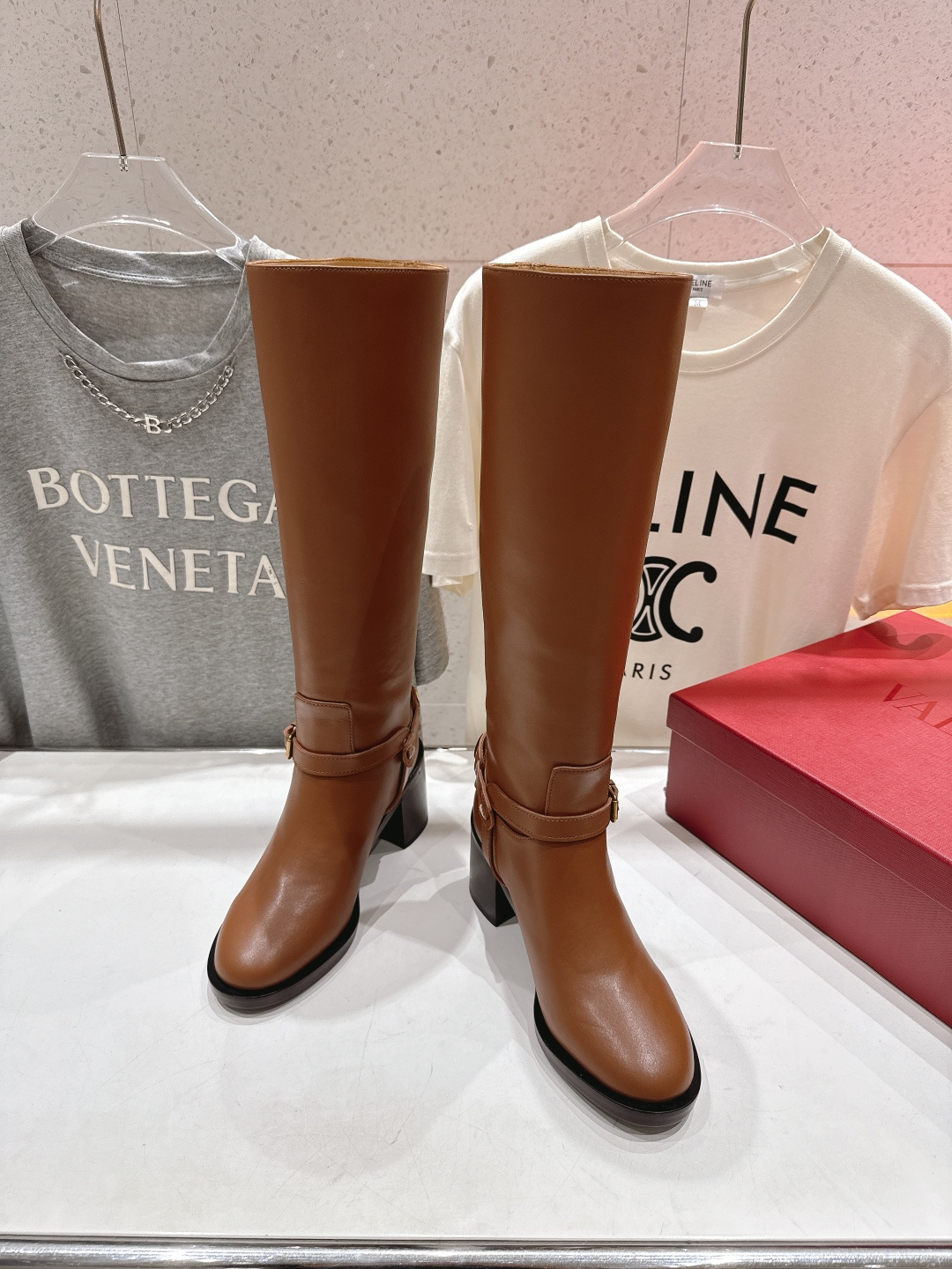 高版本出厂 ～New～顶级制作·Valentino·华伦天奴〰️2025ss秋冬系列新款高跟长靴创新与经