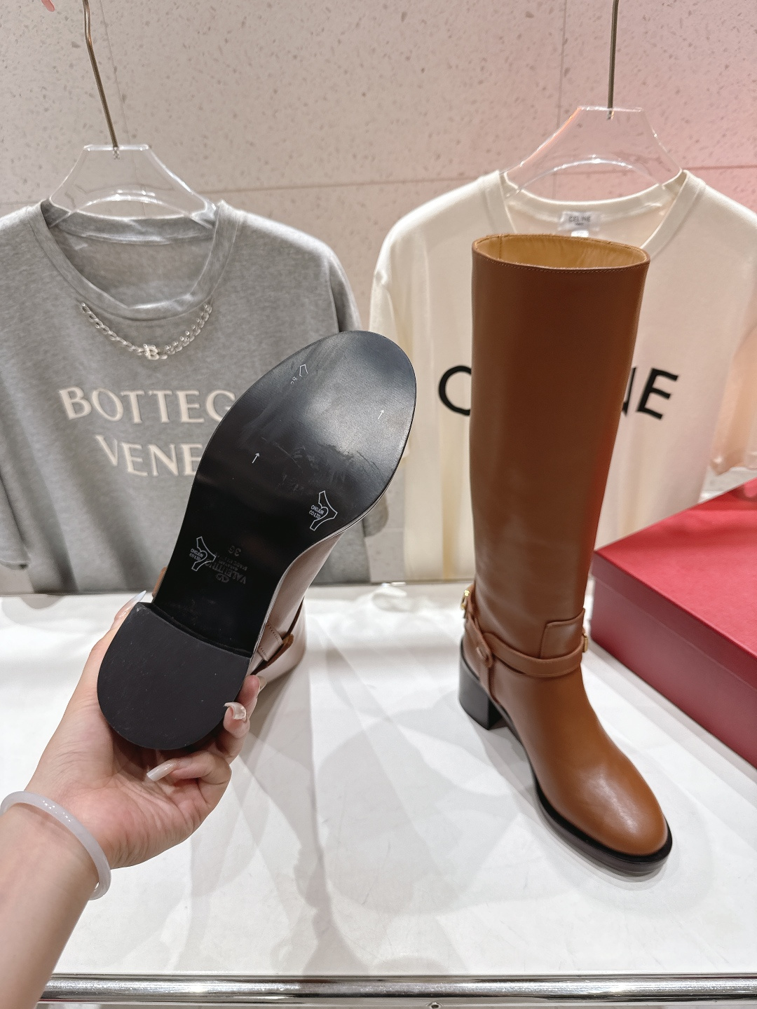 高版本出厂 ～New～顶级制作·Valentino·华伦天奴〰️2025ss秋冬系列新款高跟长靴创新与经