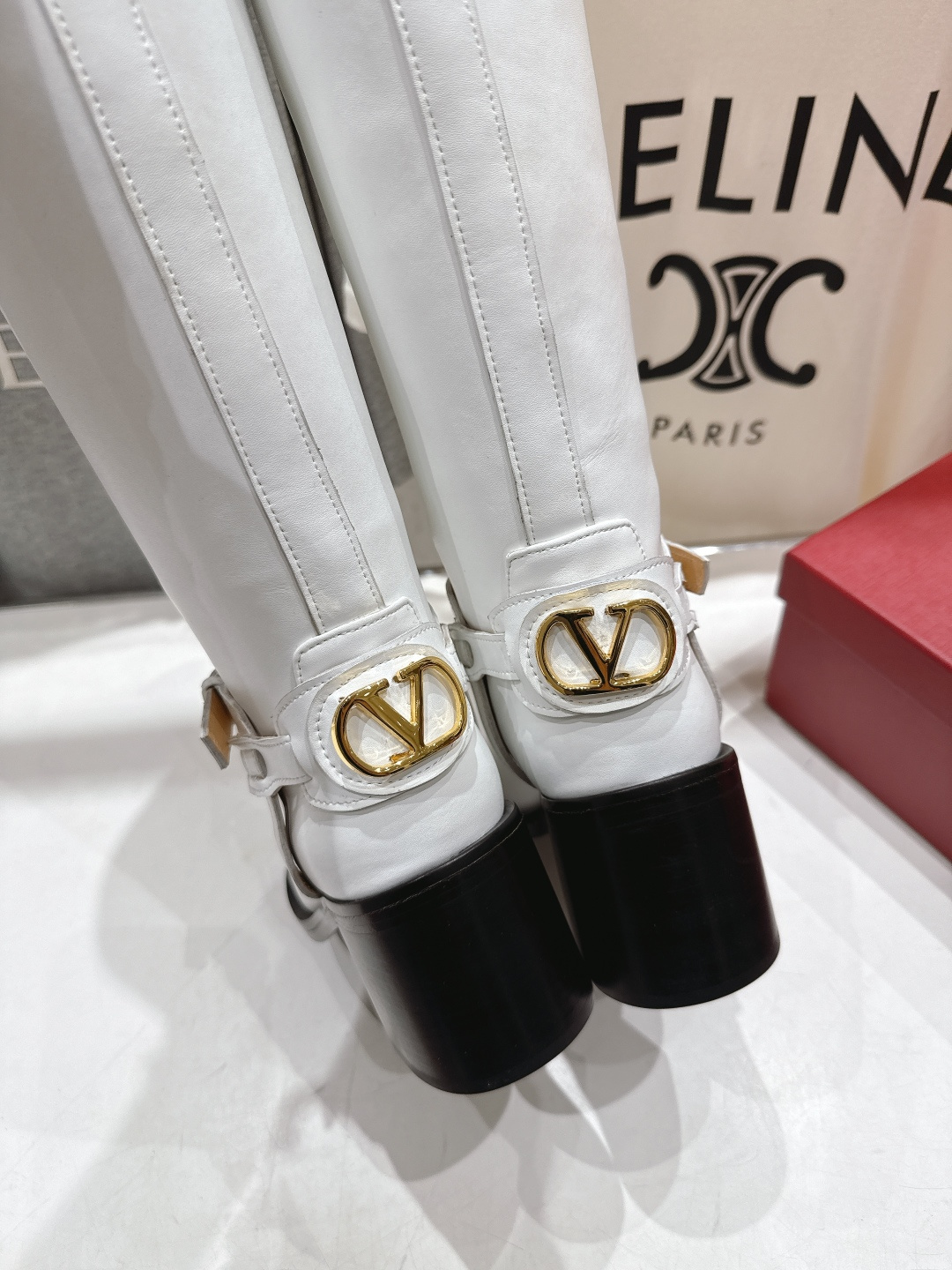 高版本出厂 ～New～顶级制作·Valentino·华伦天奴〰️2025ss秋冬系列新款高跟长靴创新与经