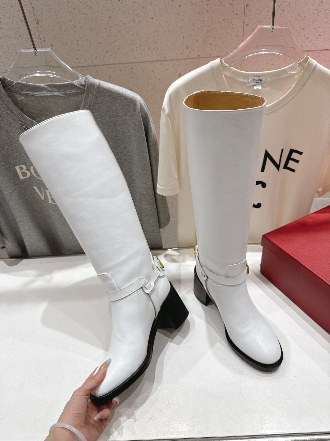 高版本出厂 ～New～顶级制作·Valentino·华伦天奴〰️2025ss秋冬系列新款高跟长靴创新与经