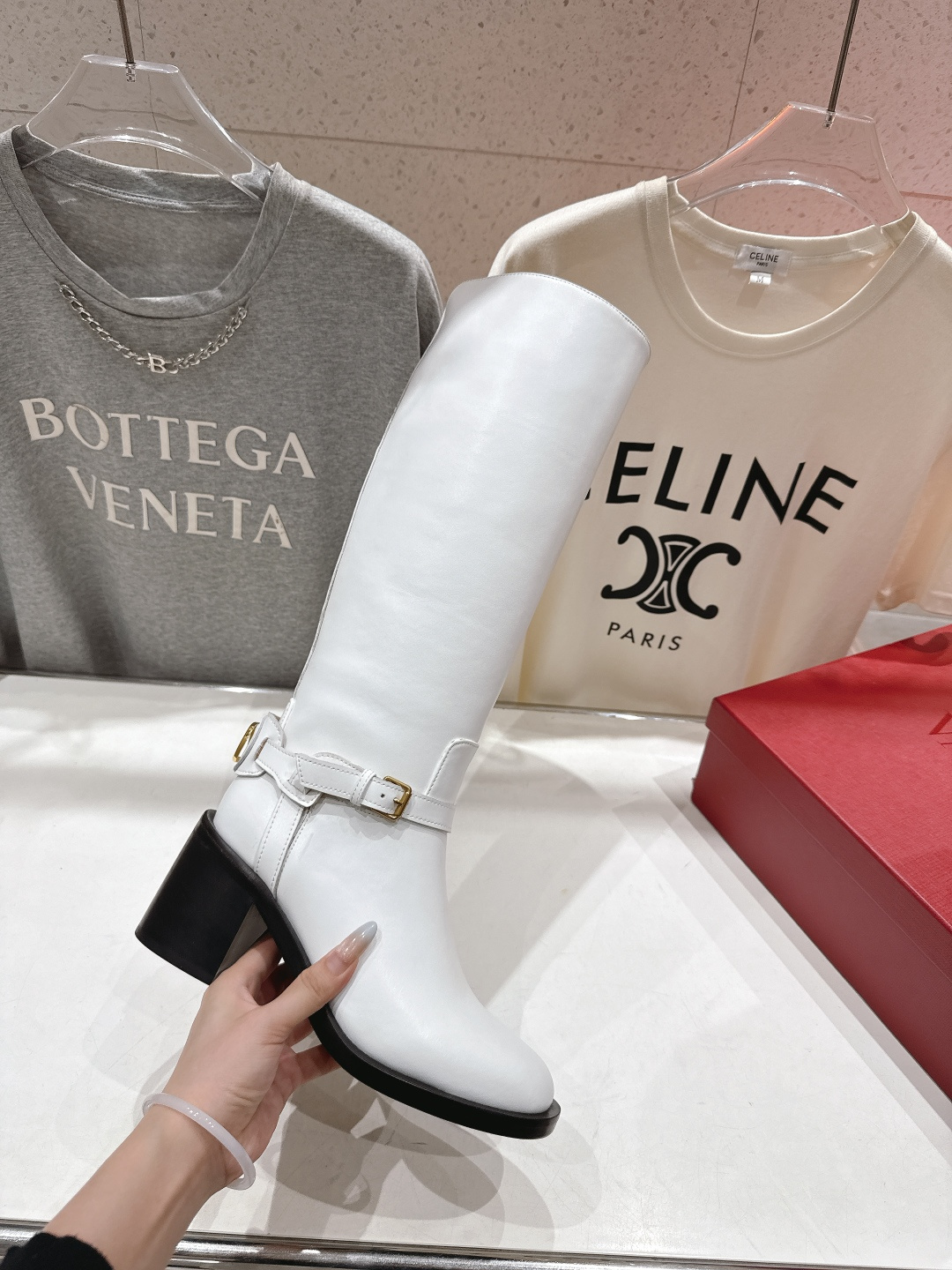 高版本出厂 ～New～顶级制作·Valentino·华伦天奴〰️2025ss秋冬系列新款高跟长靴创新与经