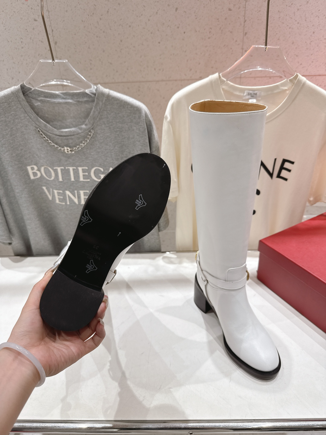 高版本出厂 ～New～顶级制作·Valentino·华伦天奴〰️2025ss秋冬系列新款高跟长靴创新与经
