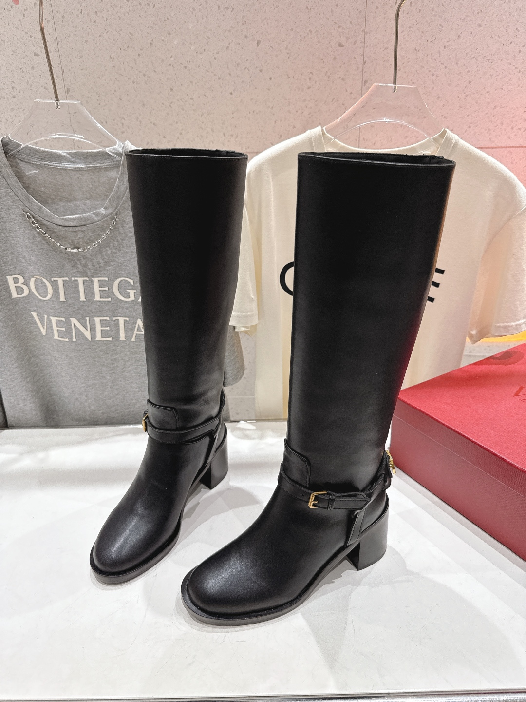 高版本出厂 ～New～顶级制作·Valentino·华伦天奴〰️2025ss秋冬系列新款高跟长靴创新与经