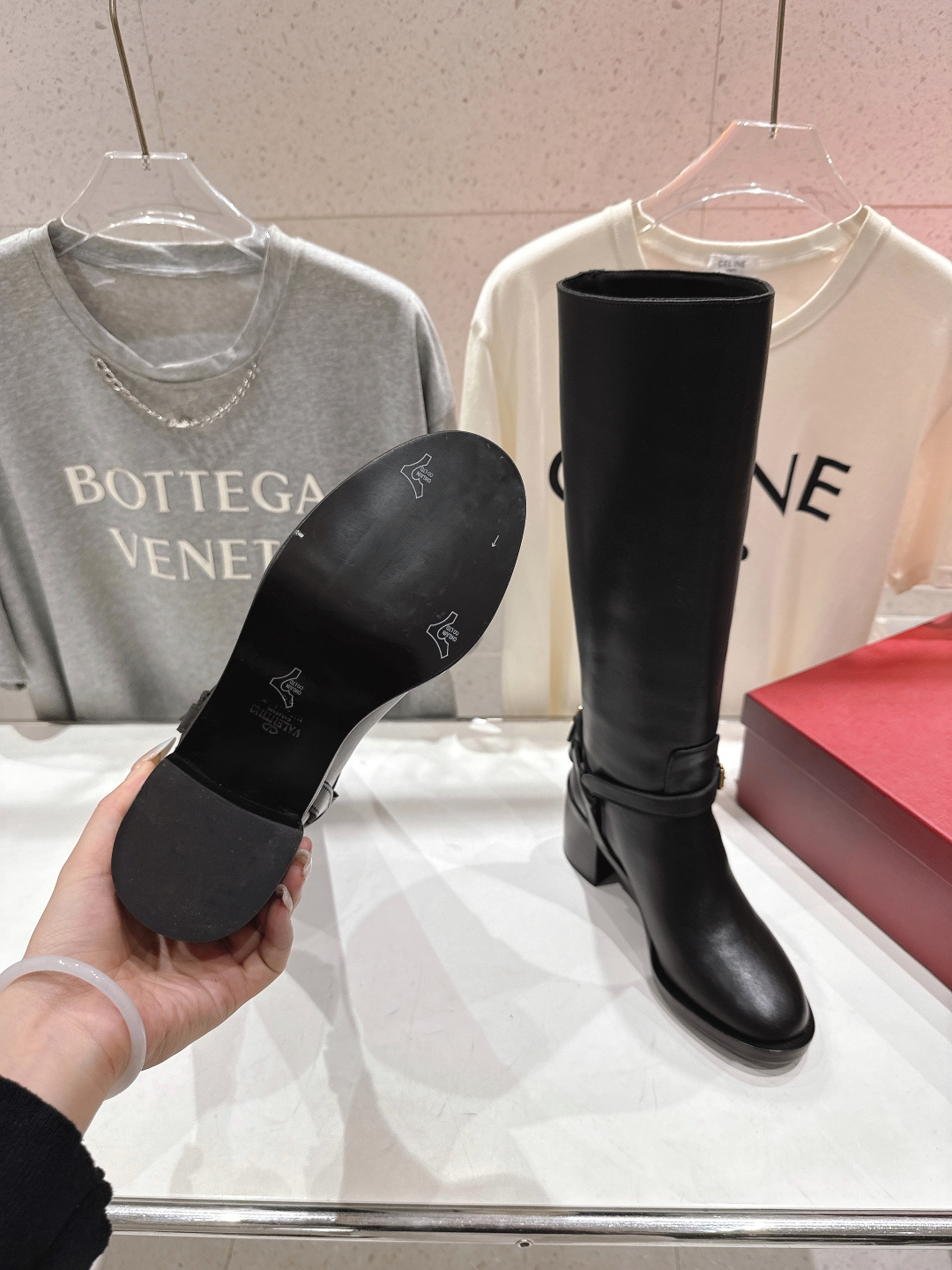 高版本出厂 ～New～顶级制作·Valentino·华伦天奴〰️2025ss秋冬系列新款高跟长靴创新与经