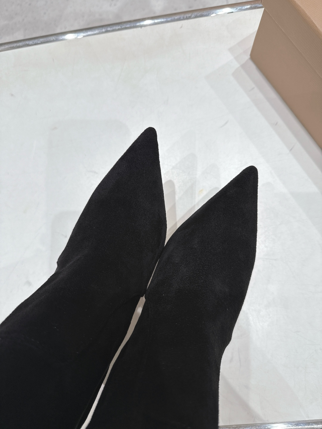 高版本出厂 Gianvito Rossi/吉安维托·罗西 F025 2025ss新款性感高跟过膝长靴折叠