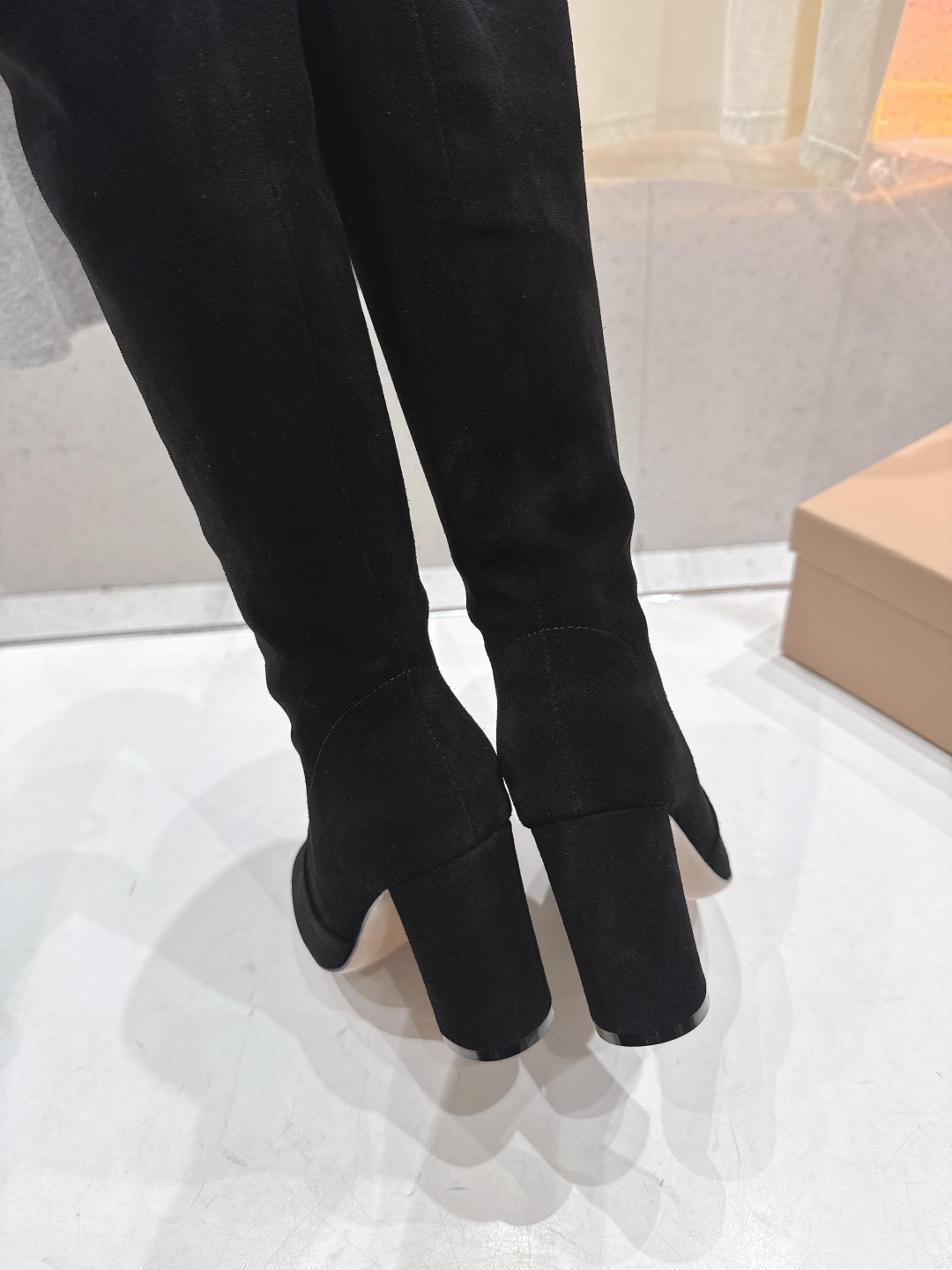 高版本出厂 Gianvito Rossi/吉安维托·罗西 F017 GR 2025ss新款性感高跟过膝长