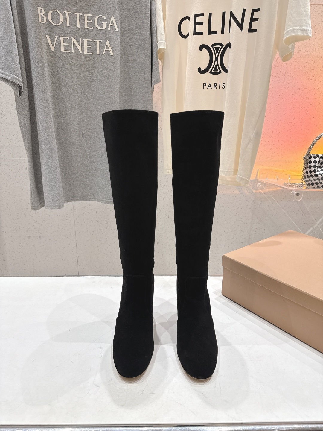 高版本出厂 Gianvito Rossi/吉安维托·罗西 F017 GR 2025ss新款性感高跟过膝长