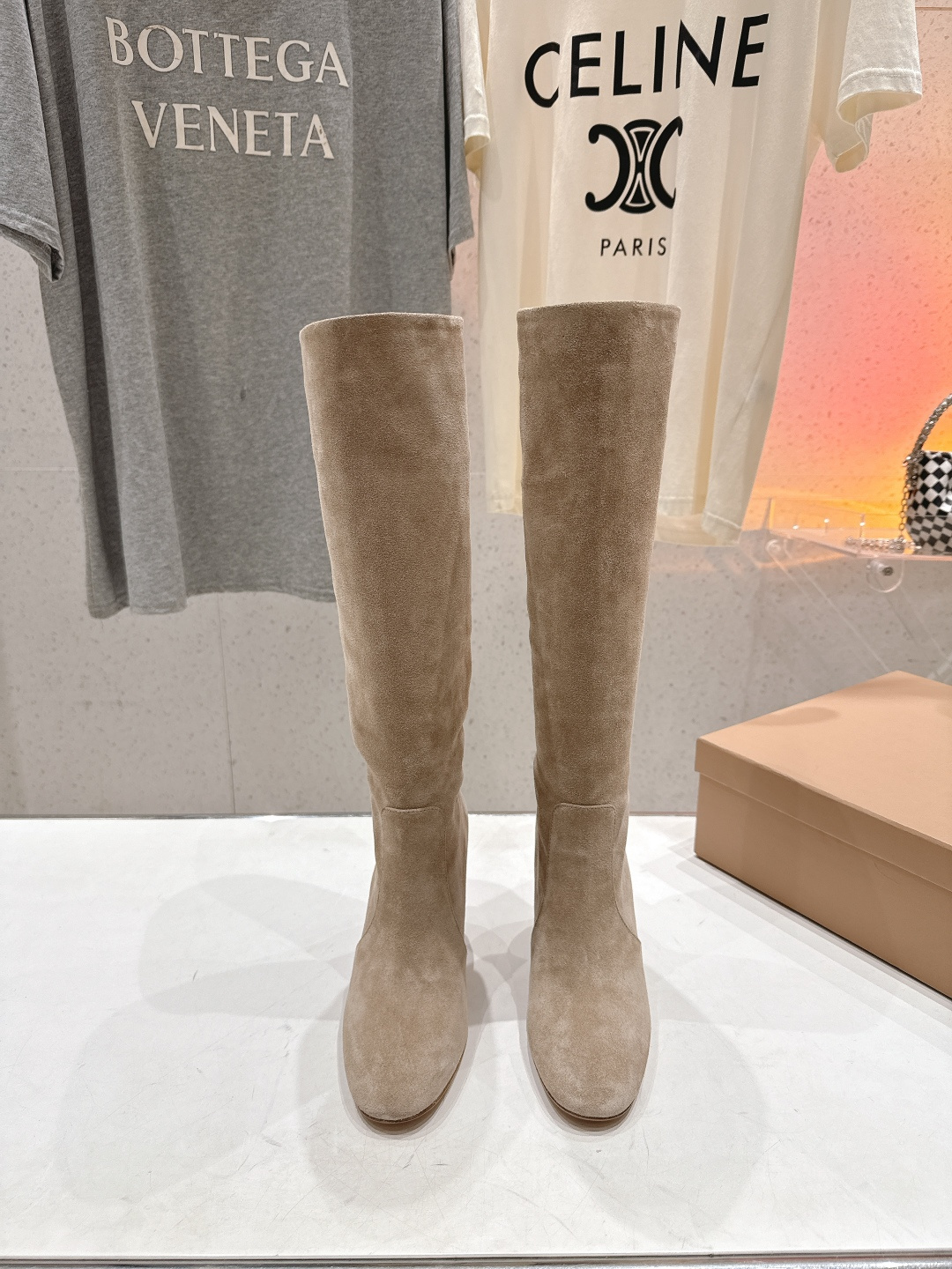 高版本出厂 Gianvito Rossi/吉安维托·罗西 F017 GR 2025ss新款性感高跟过膝长