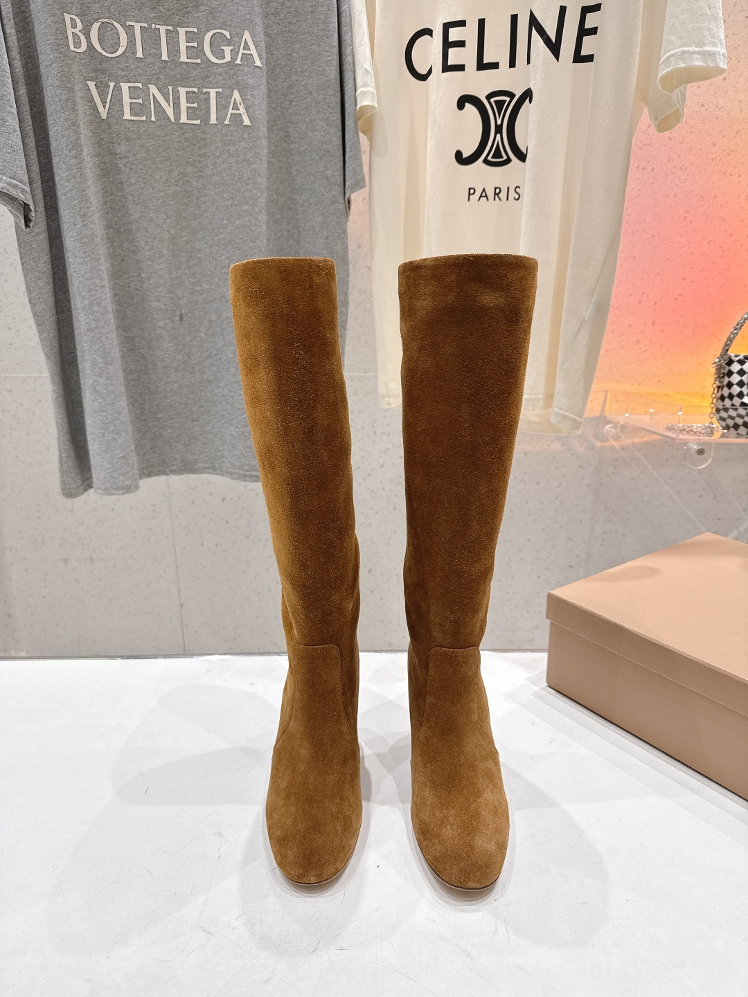 高版本出厂 Gianvito Rossi/吉安维托·罗西 F017 GR 2025ss新款性感高跟过膝长