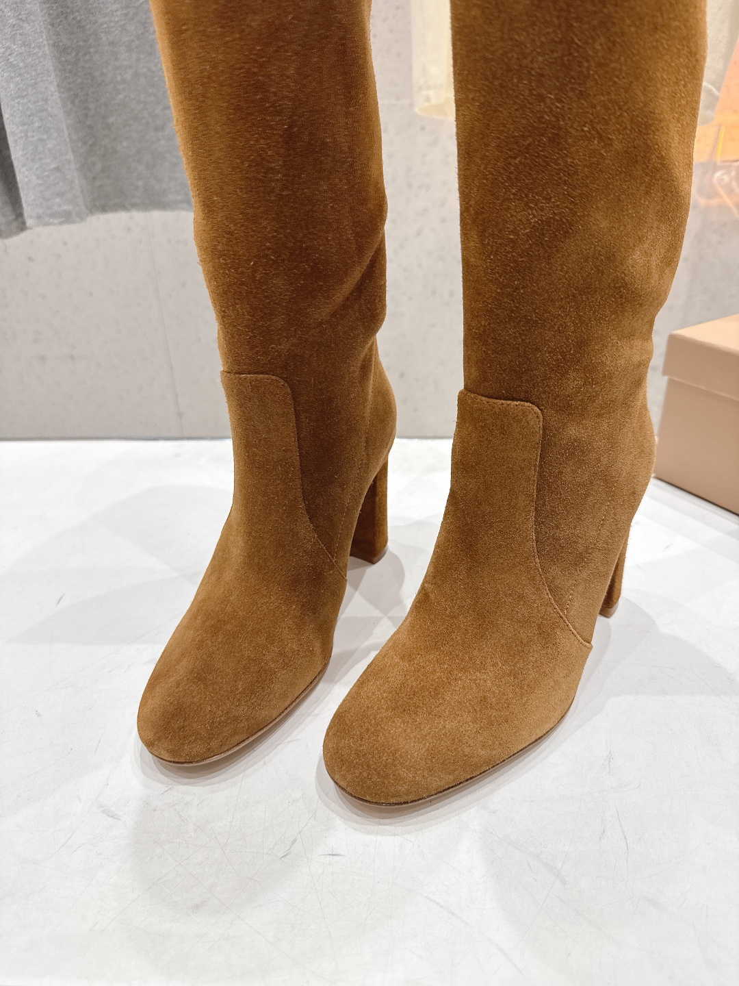 高版本出厂 Gianvito Rossi/吉安维托·罗西 F017 GR 2025ss新款性感高跟过膝长