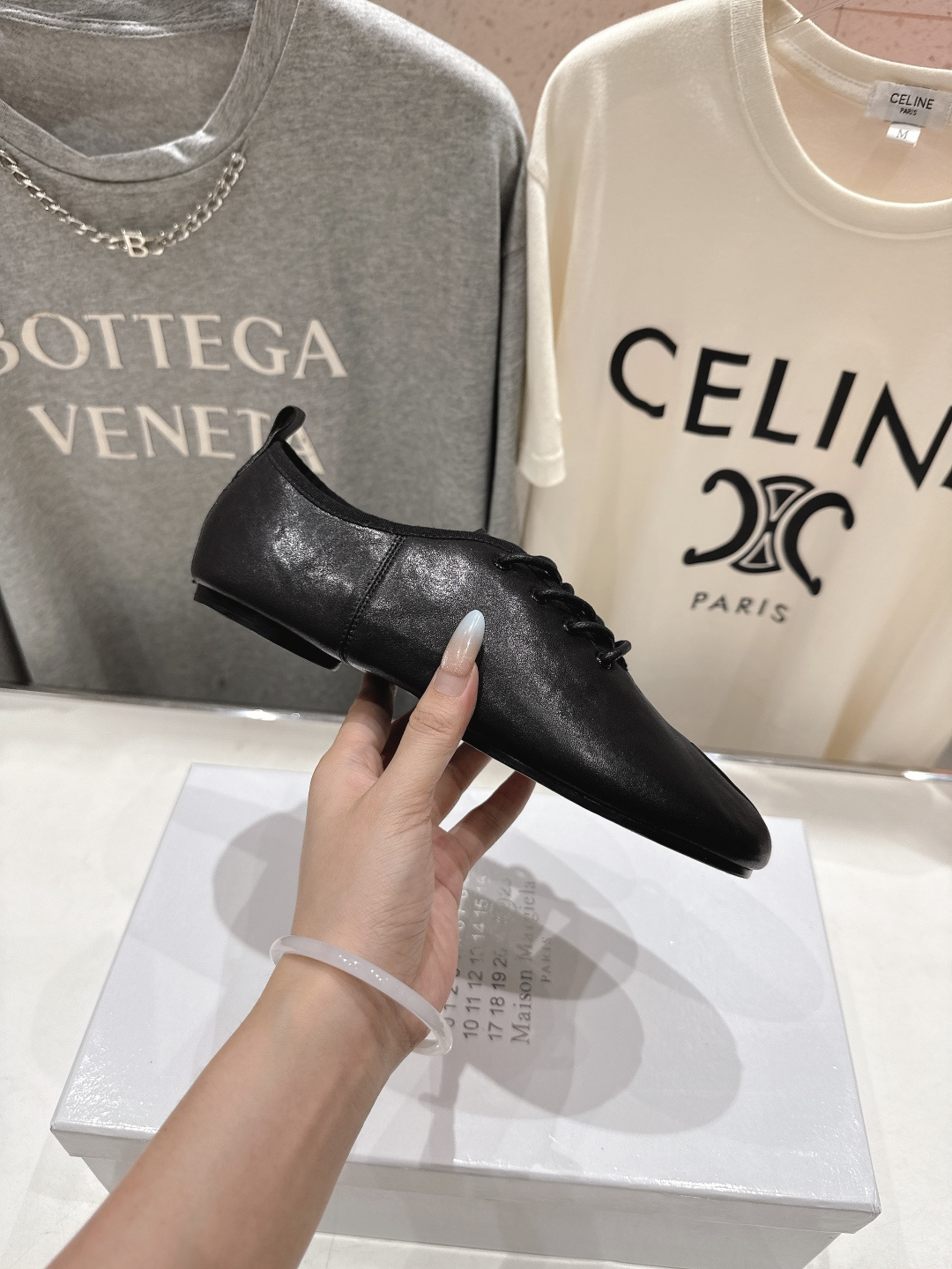 高版本出厂 Maison Margiel* 2026ss早春走秀新款MM6马吉拉新品分趾小皮鞋休闲鞋👞✅