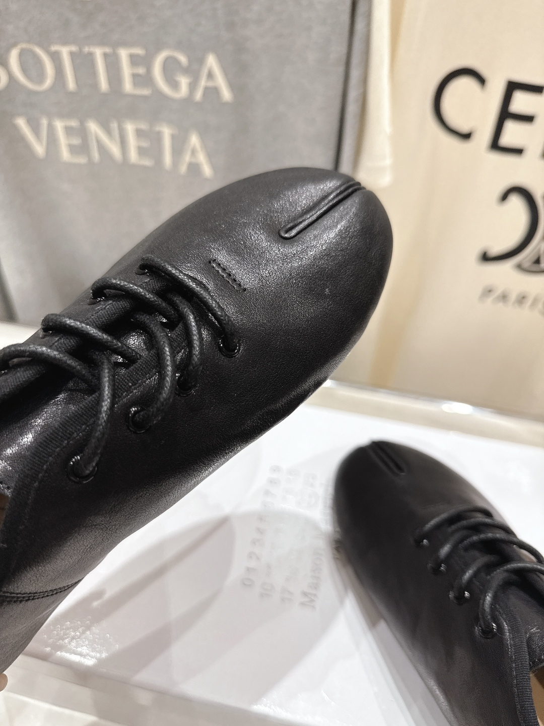 高版本出厂 Maison Margiel* 2026ss早春走秀新款MM6马吉拉新品分趾小皮鞋休闲鞋👞✅