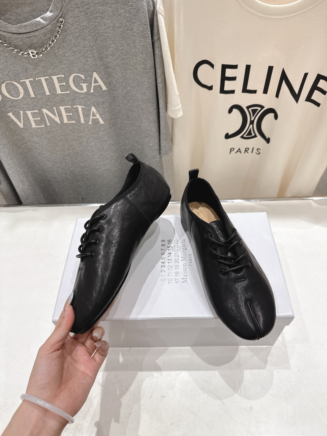 高版本出厂 Maison Margiel* 2026ss早春走秀新款MM6马吉拉新品分趾小皮鞋休闲鞋👞✅