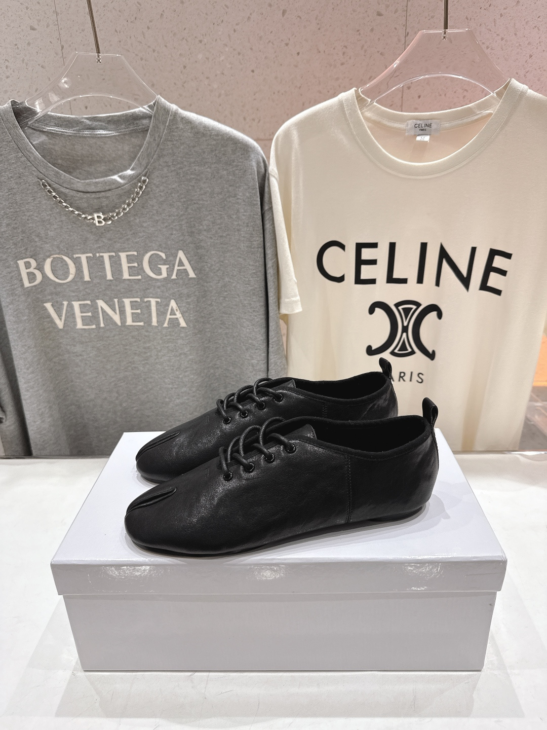 高版本出厂 Maison Margiel* 2026ss早春走秀新款MM6马吉拉新品分趾小皮鞋休闲鞋👞✅