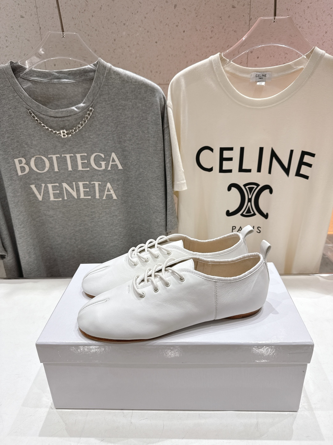 高版本出厂 Maison Margiel* 2026ss早春走秀新款MM6马吉拉新品分趾小皮鞋休闲鞋👞✅