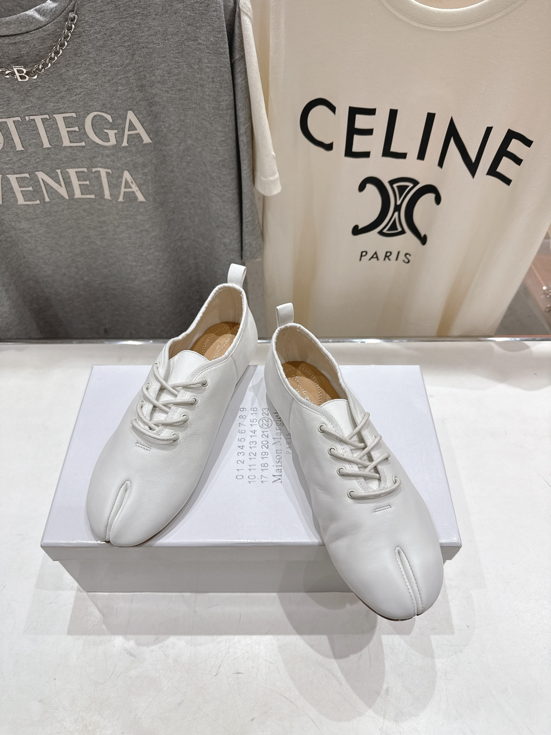 高版本出厂 Maison Margiel* 2026ss早春走秀新款MM6马吉拉新品分趾小皮鞋休闲鞋👞✅