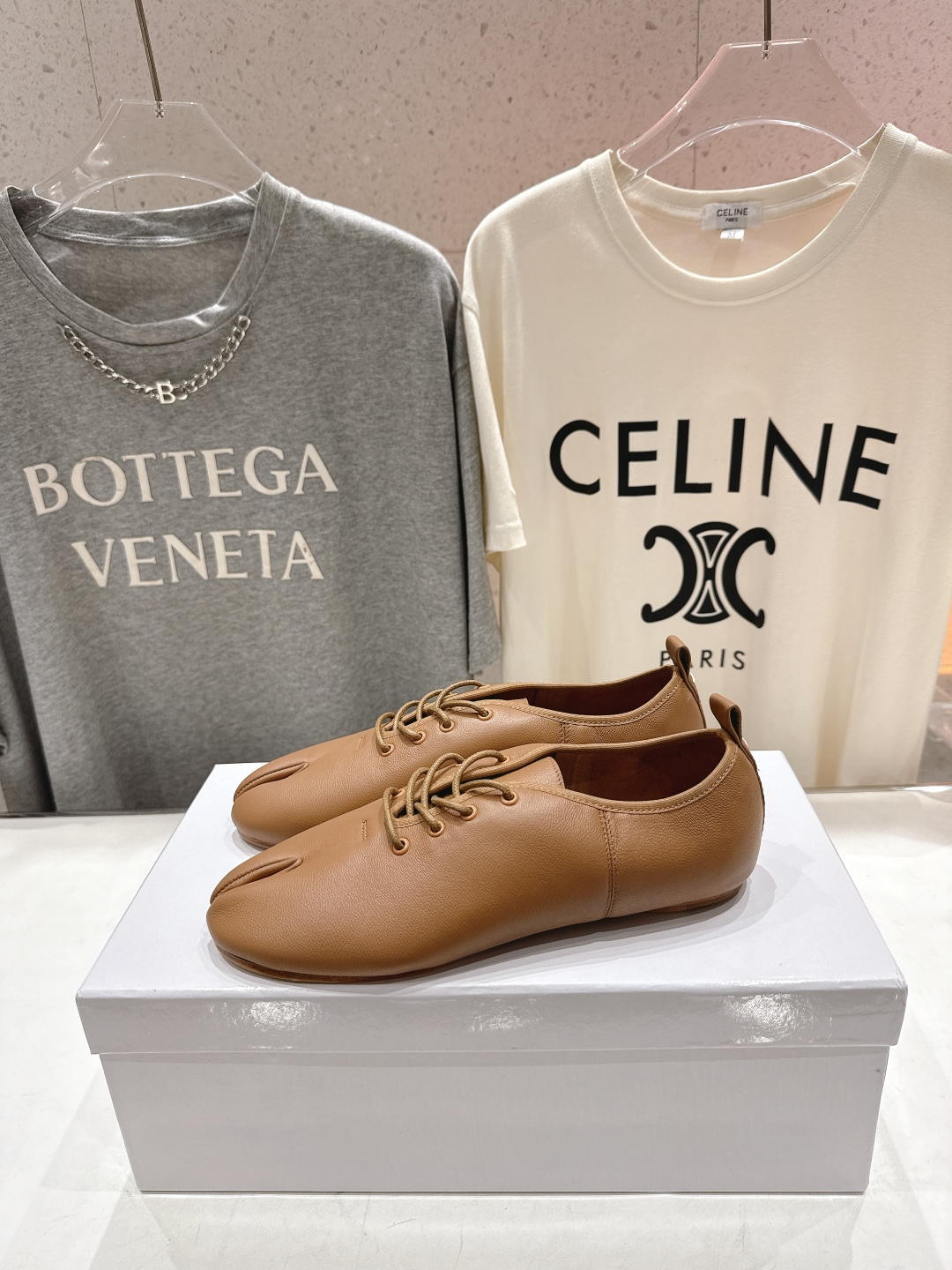 高版本出厂 Maison Margiel* 2026ss早春走秀新款MM6马吉拉新品分趾小皮鞋休闲鞋👞✅