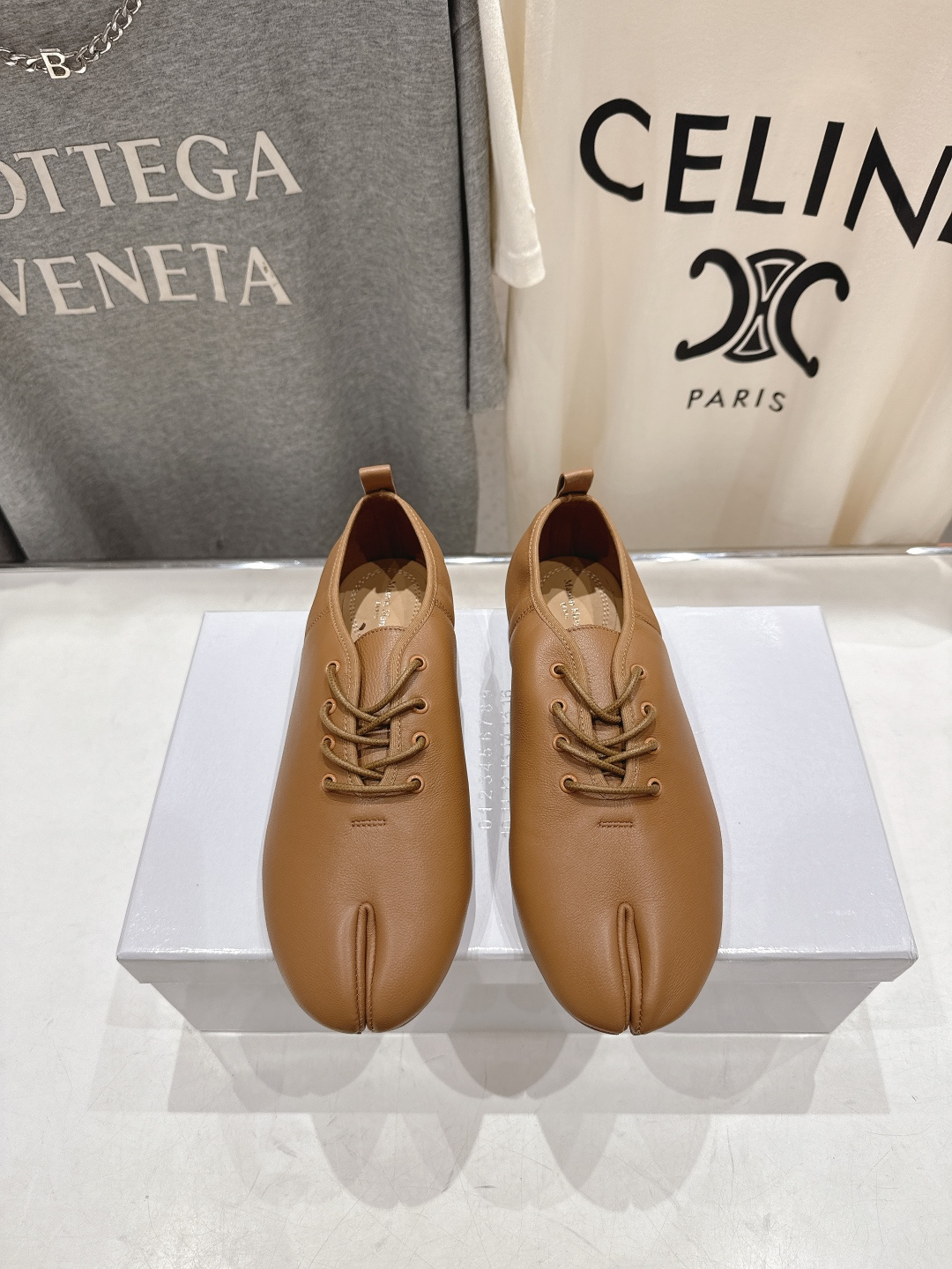 高版本出厂 Maison Margiel* 2026ss早春走秀新款MM6马吉拉新品分趾小皮鞋休闲鞋👞✅